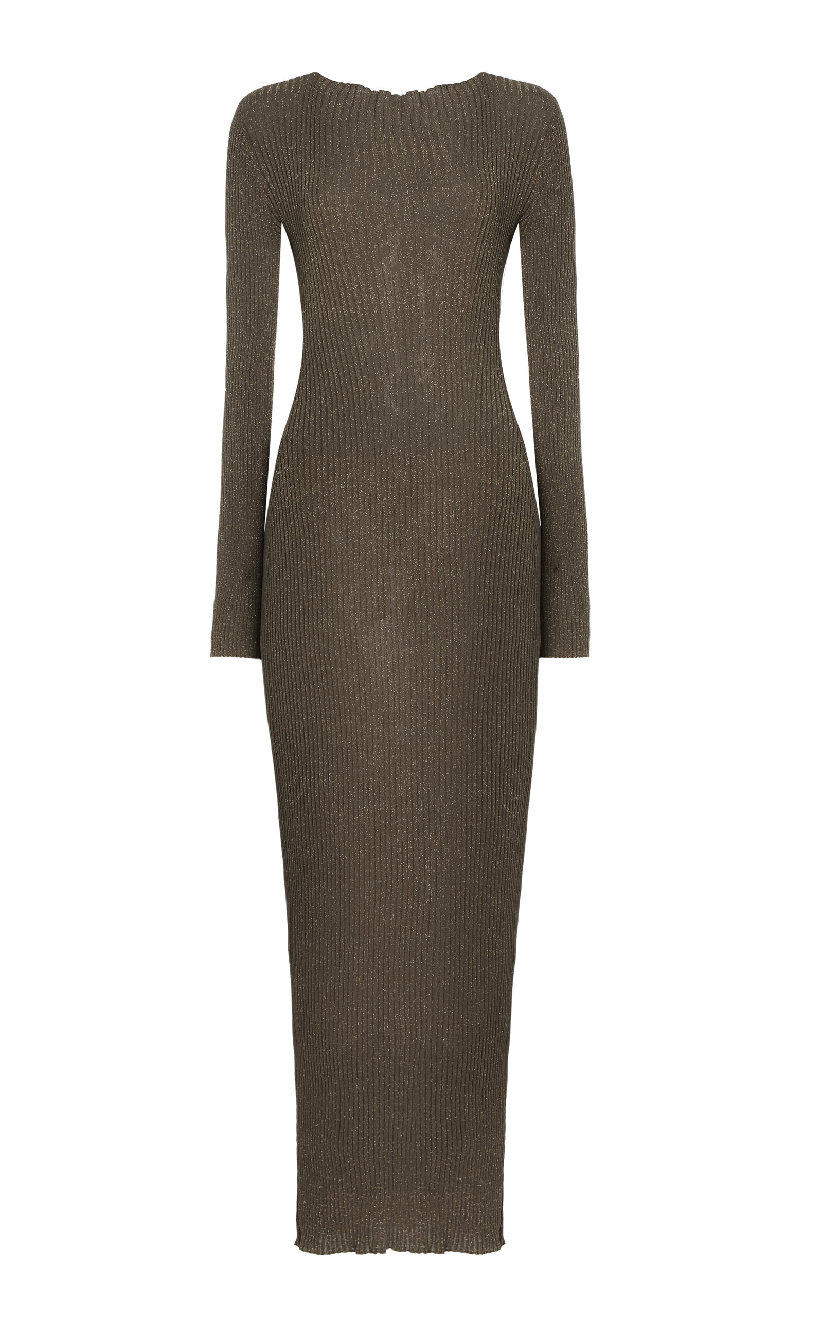 Leset Blake Ribbed-Knit Maxi Dress - Women's Clothing