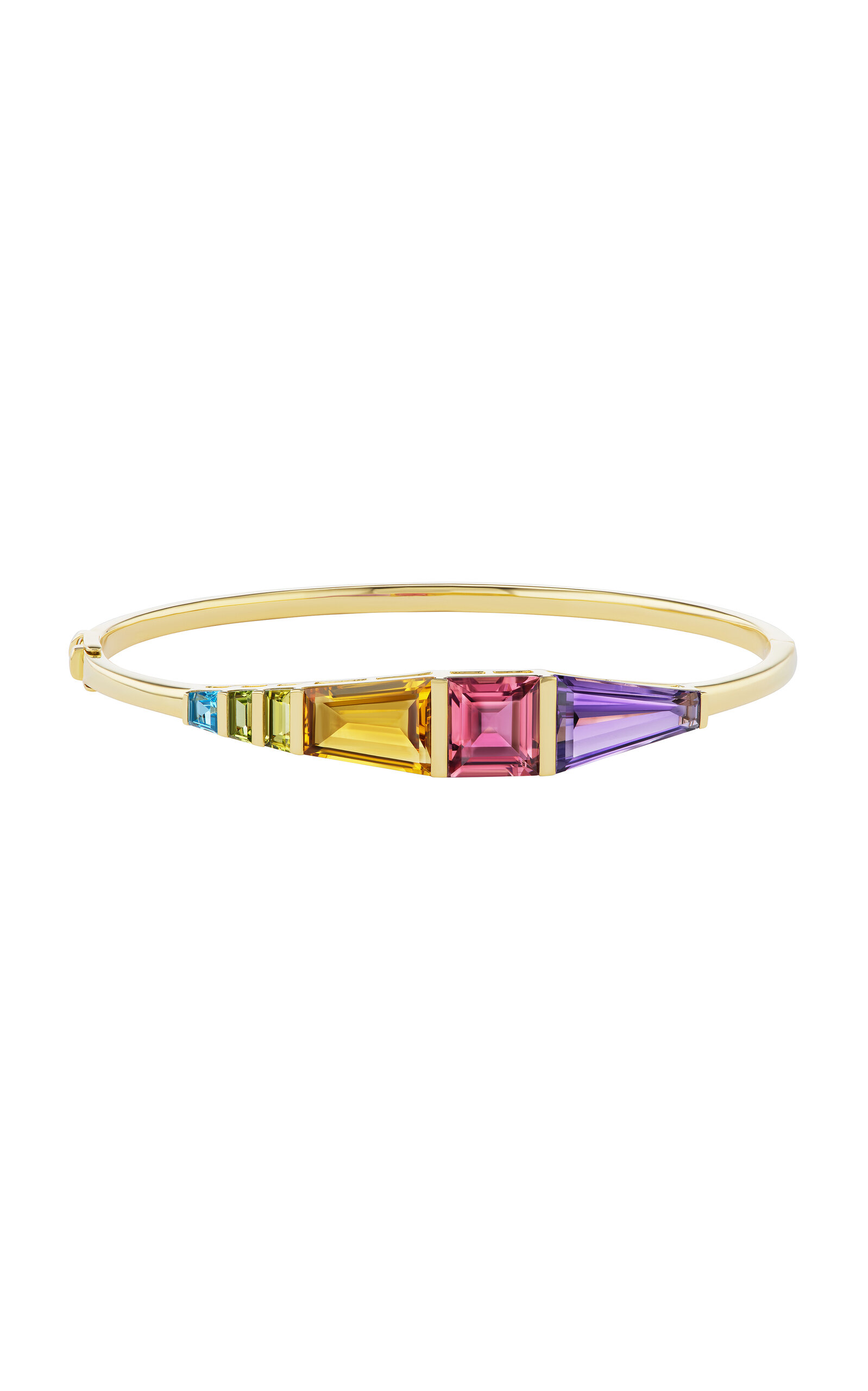 18K Yellow Gold Helix Cuff Bracelet
