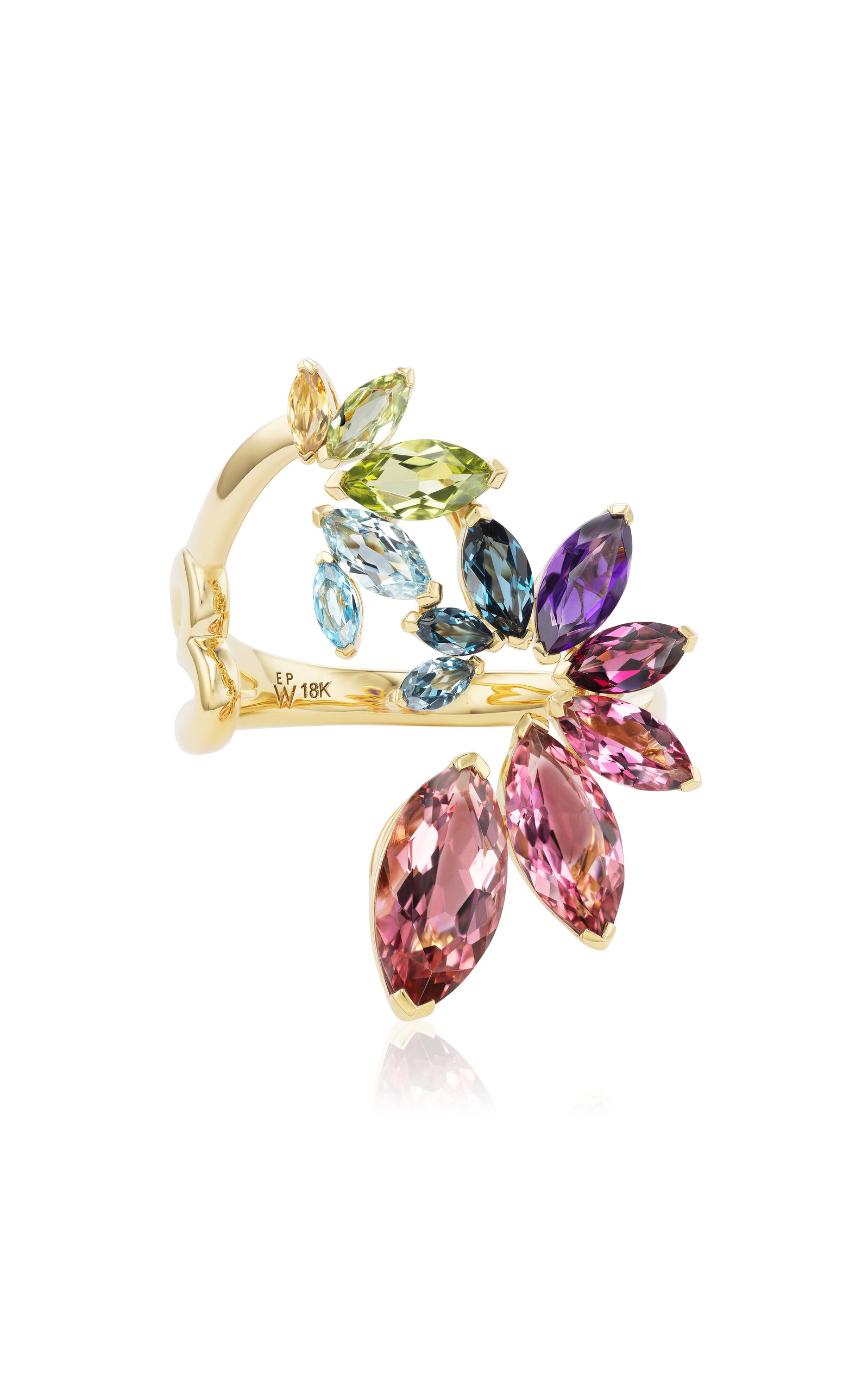 Emily P. Wheeler 18K Yellow Gold Arashi Ring - Multi - US 12.25 - Only At Moda Operandi