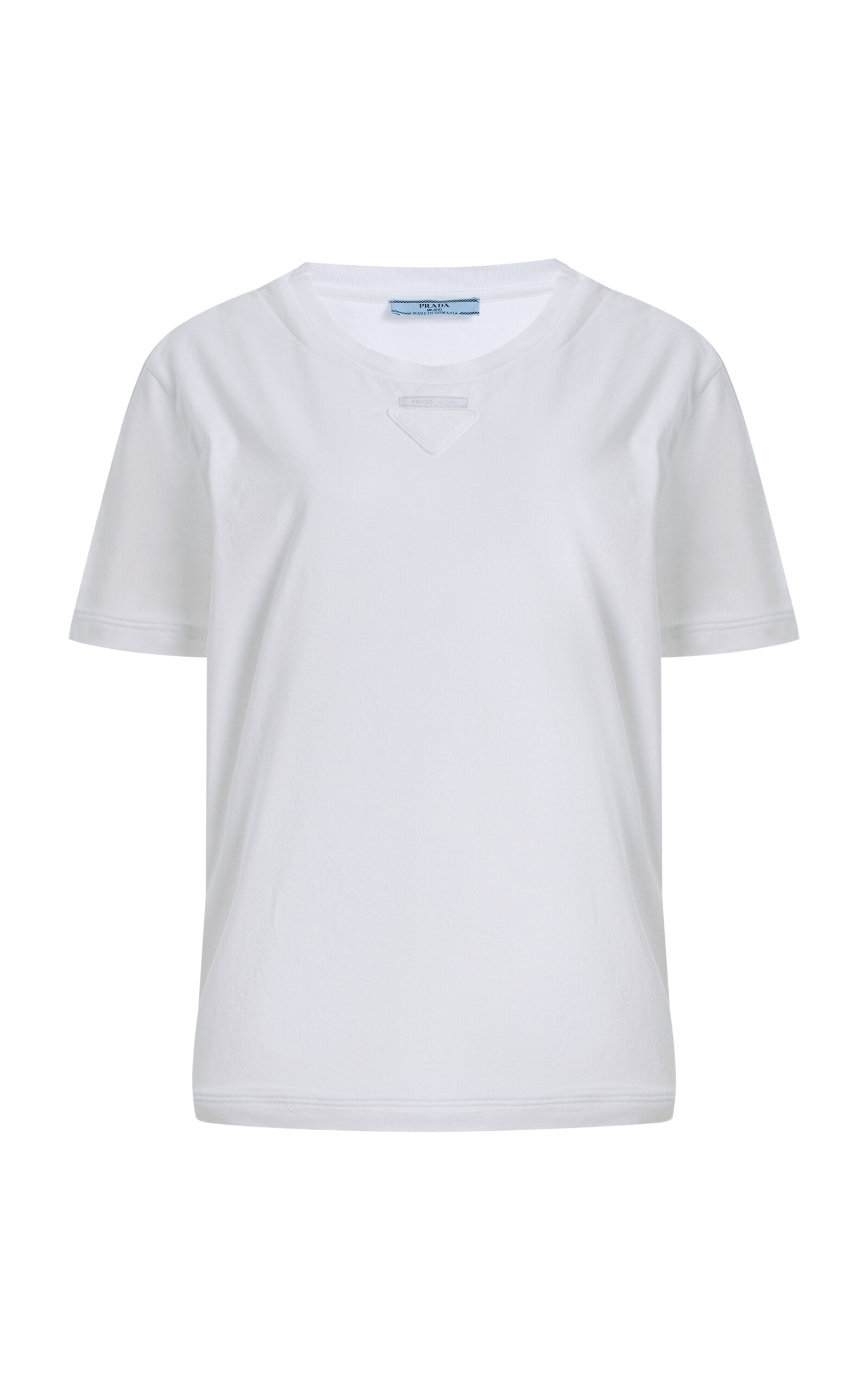 Prada Molded Cotton Jersey T-Shirt