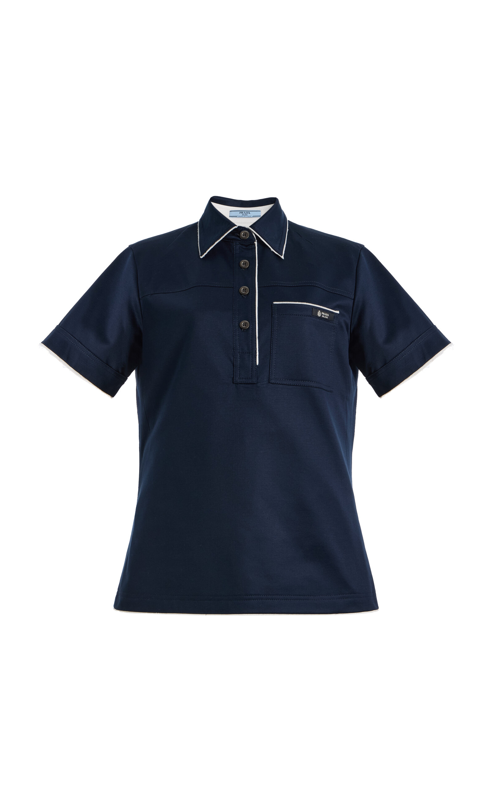 Prada Cotton Polo Shirt - Moda Operandi