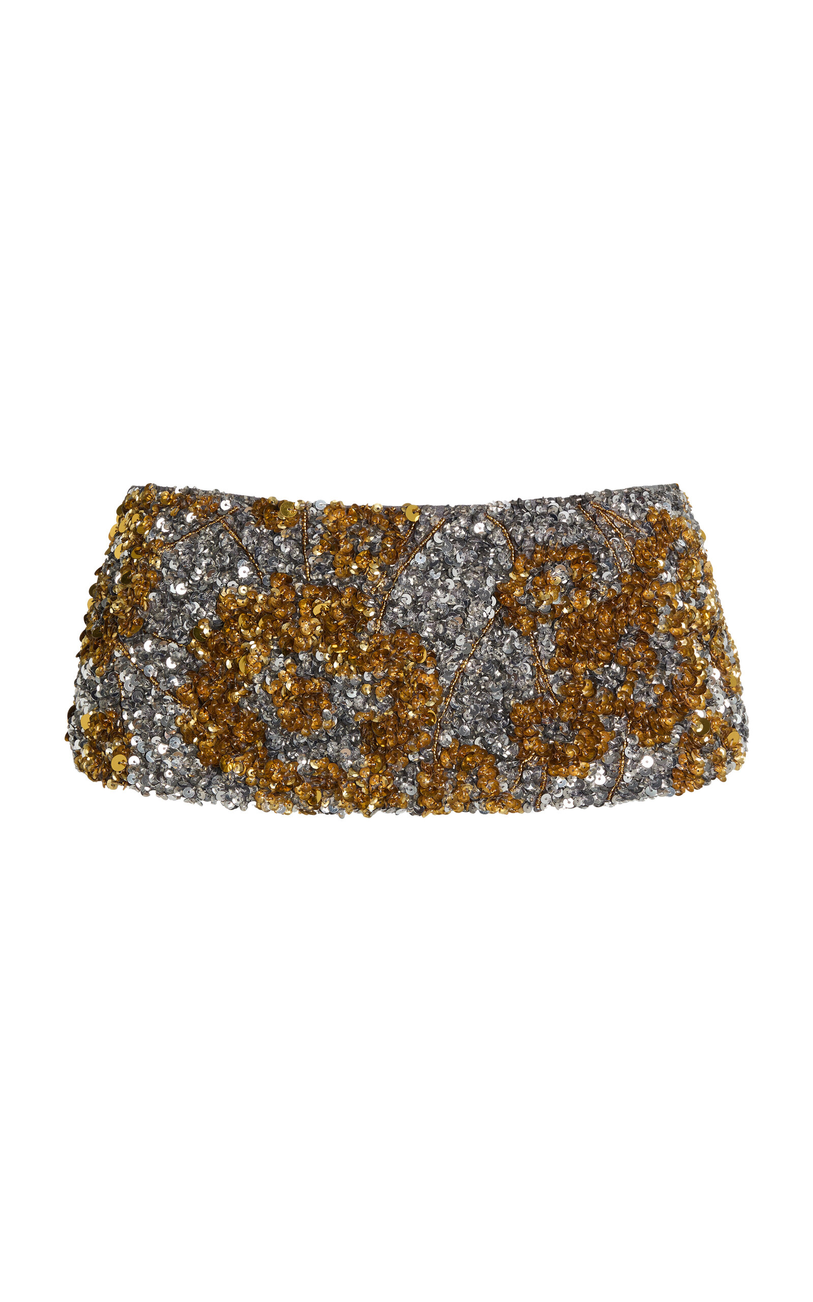 Dries Van Noten Giotta Sequinned Belt In Multi