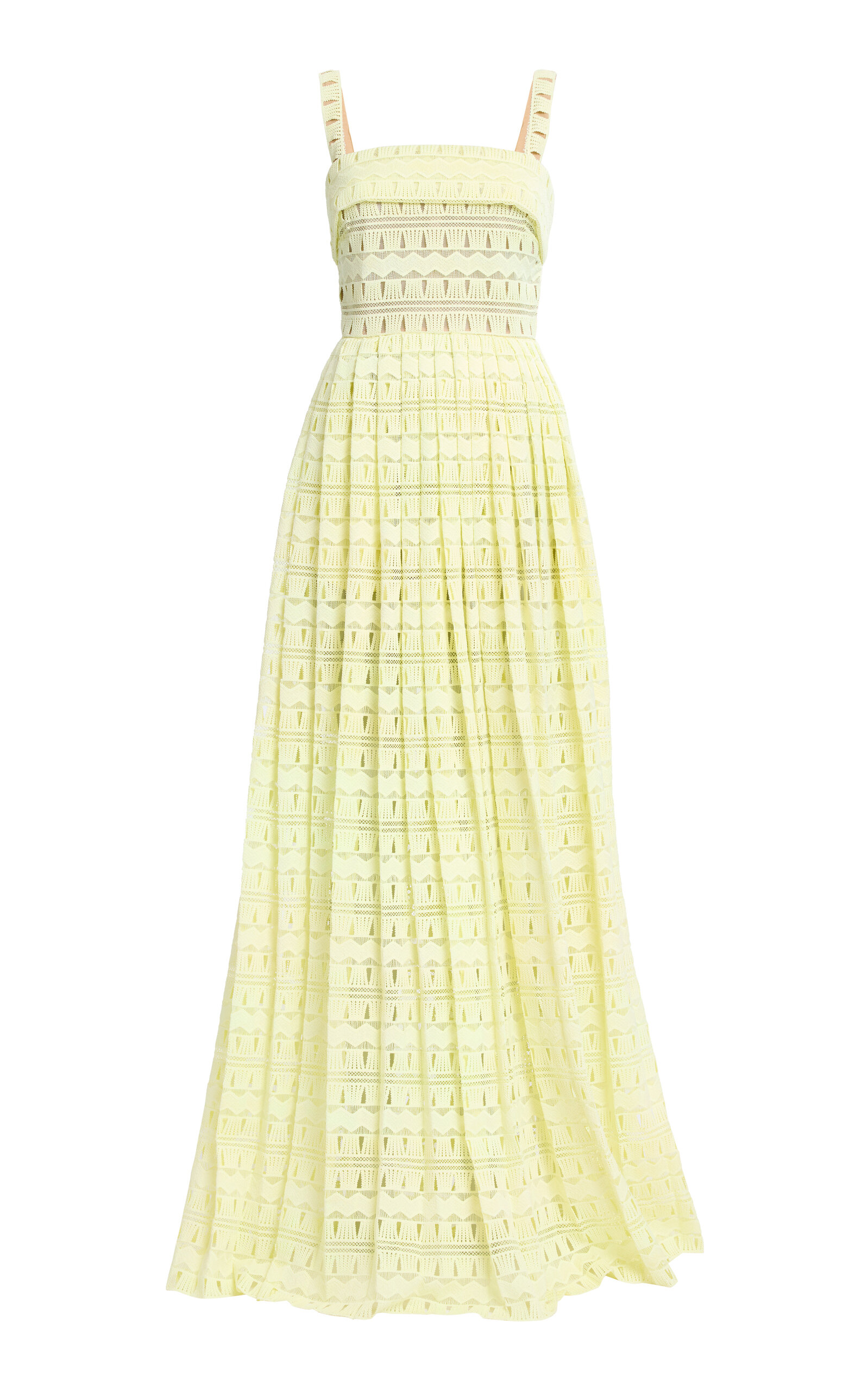 Elie Saab Macrame Maxi Dress - Women's Clothing