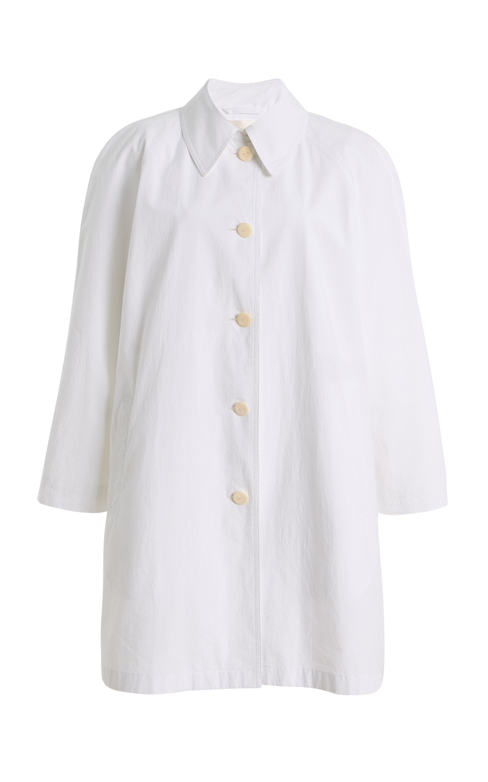 The Row Hawkins Vintage Cotton Coat