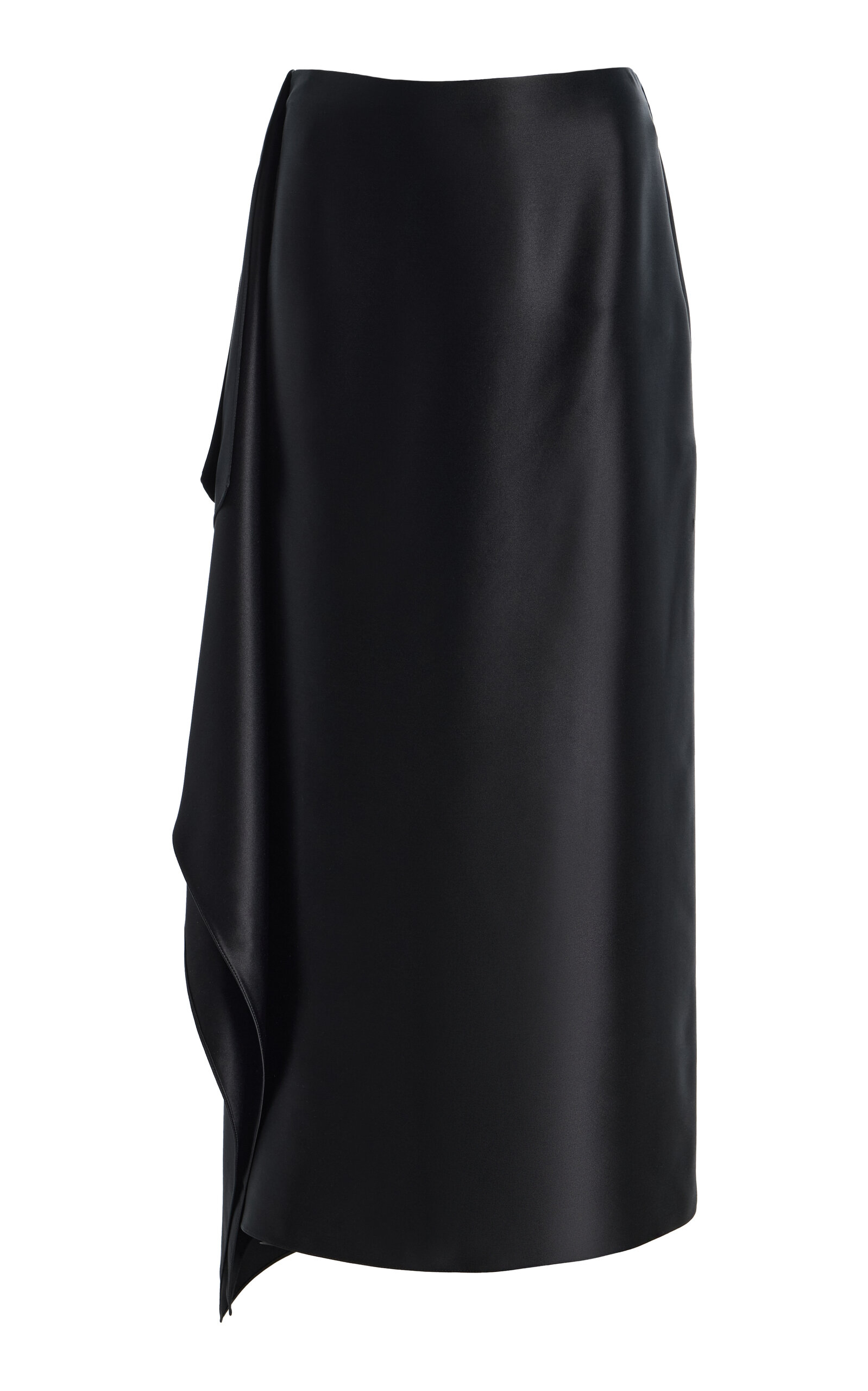 The Row Athalia Silk Satin Maxi Skirt