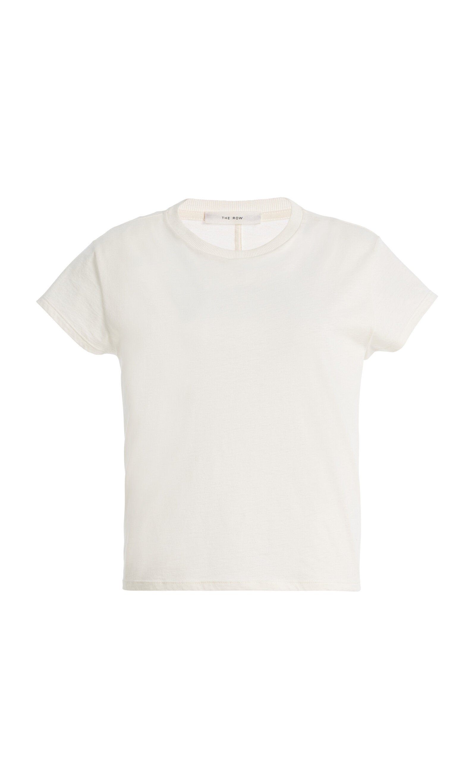 The Row Tori Cotton-Silk T-Shirt