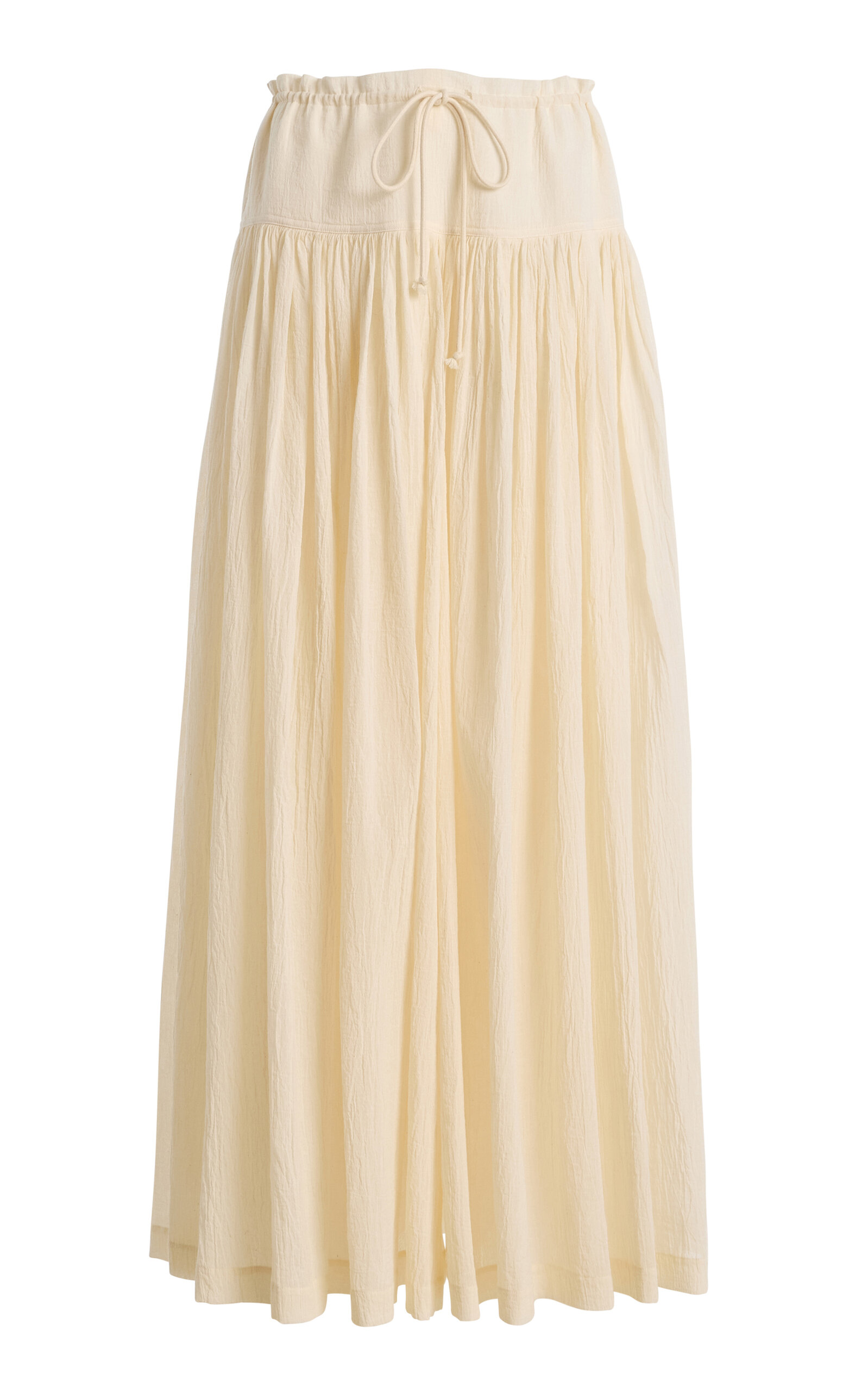 The Row Berenice Cotton Cheesecloth Pants - Women's Clothing