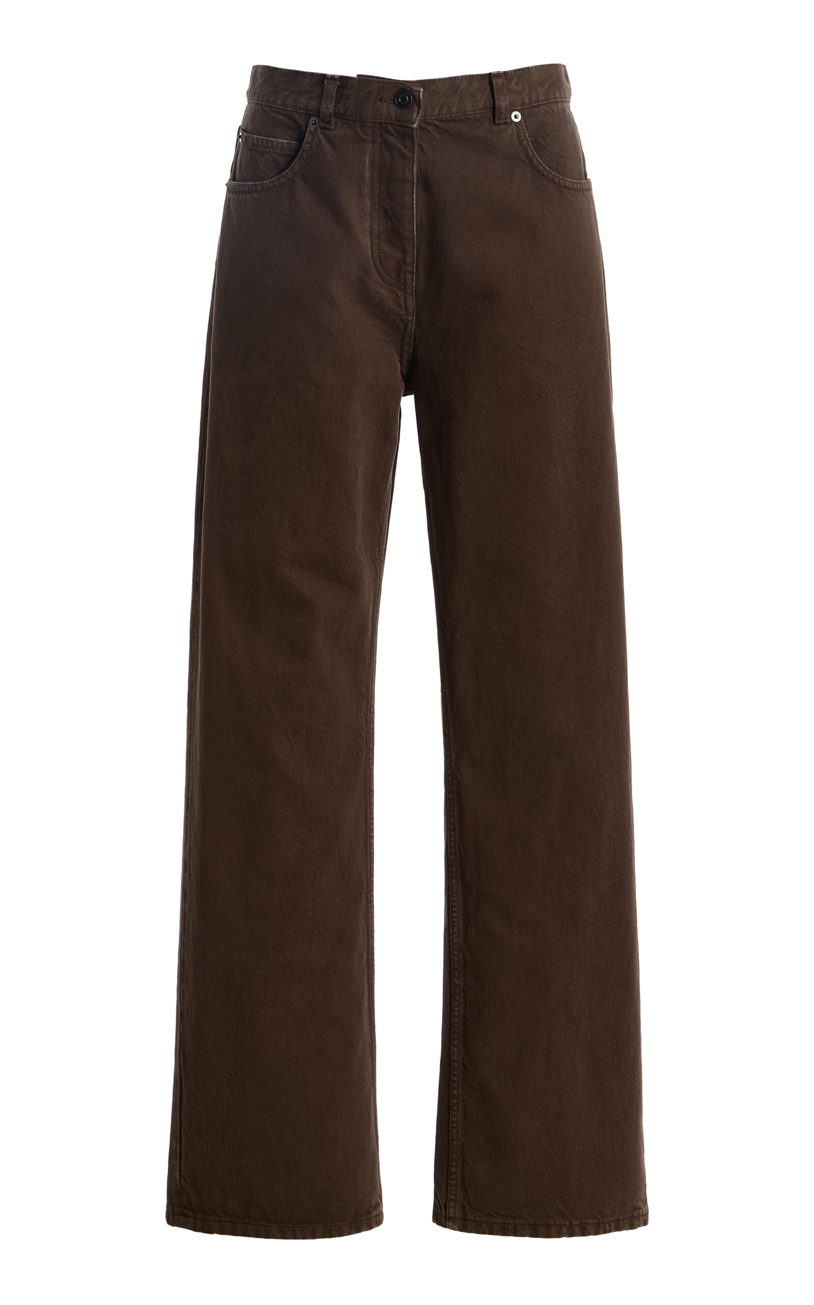 The Row Finbar Garment-Dyed Jeans