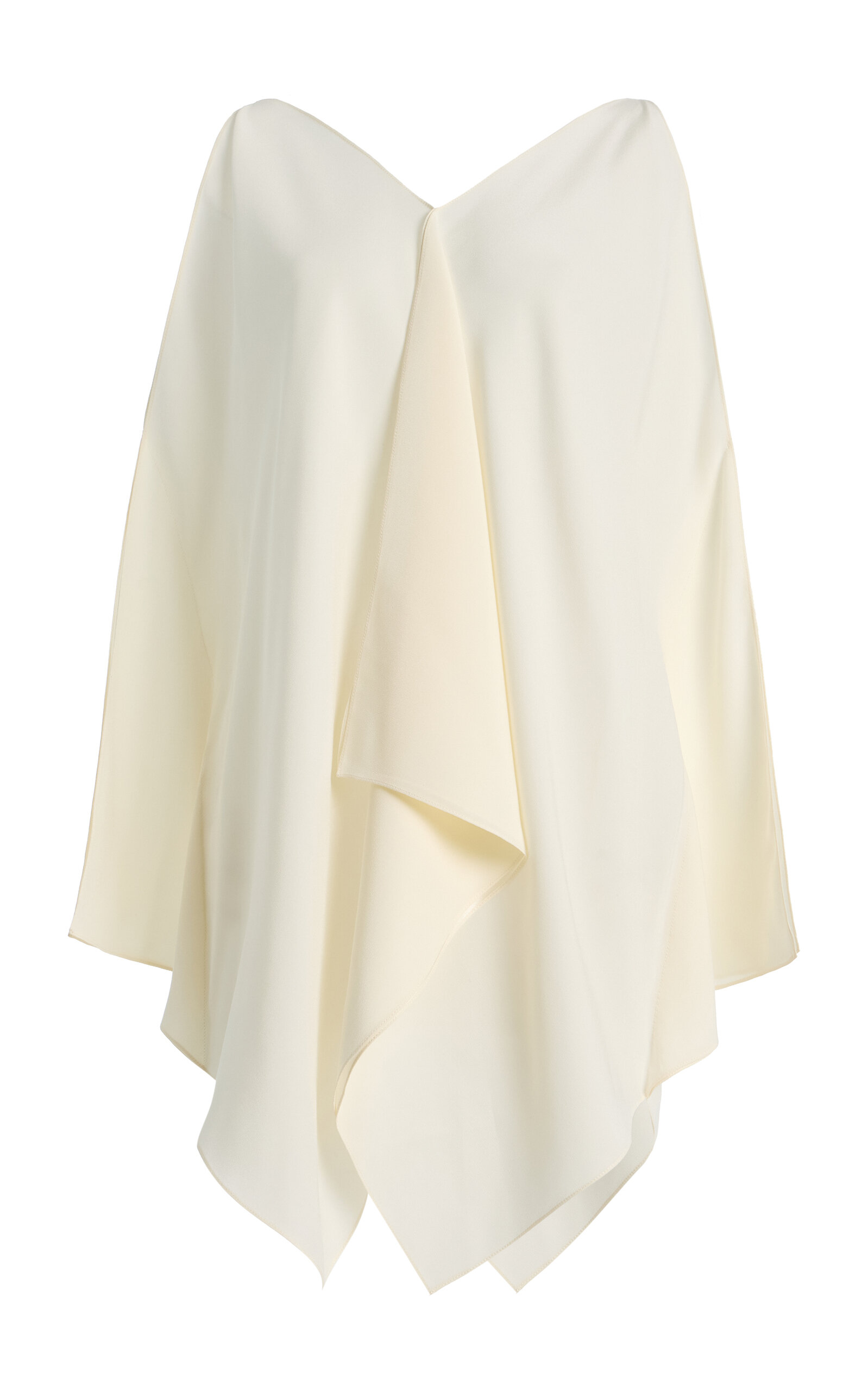 The Row Levon Silk Satin Top