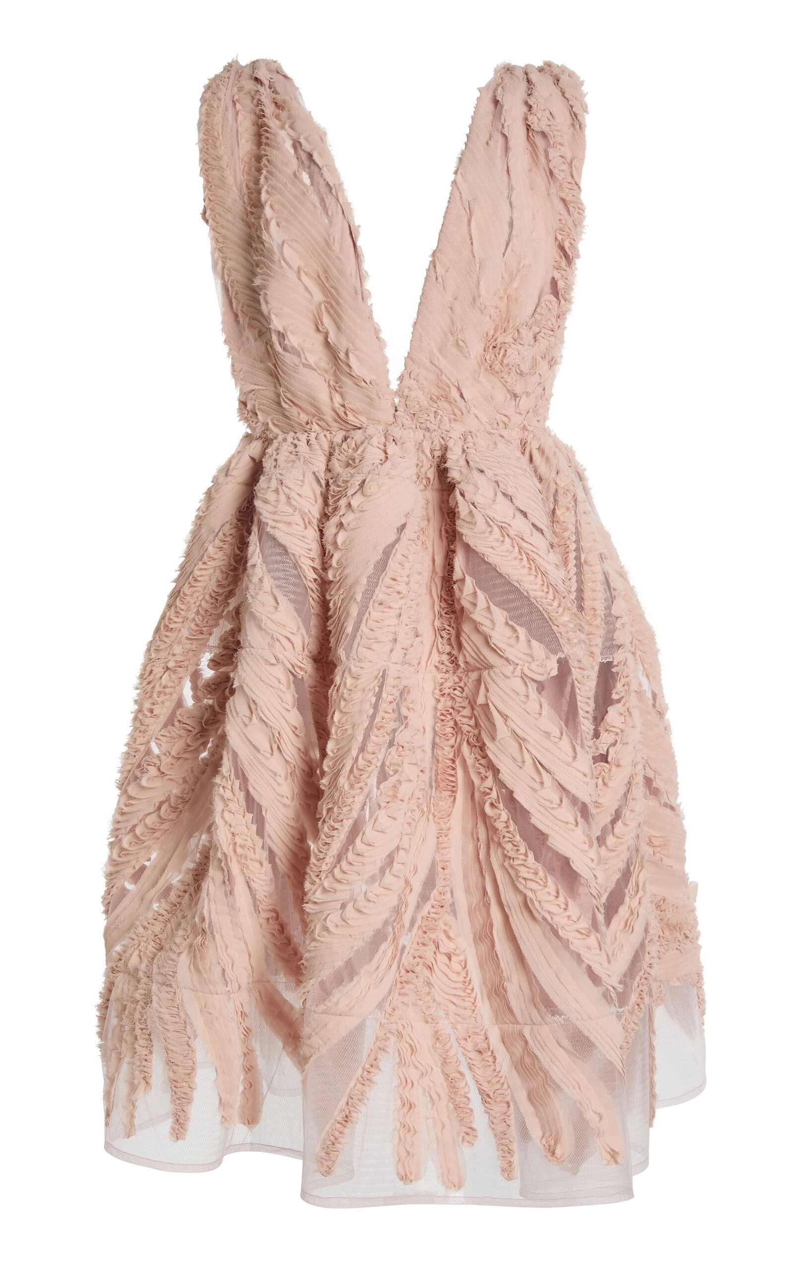 Prinia Mesh A-line Dress