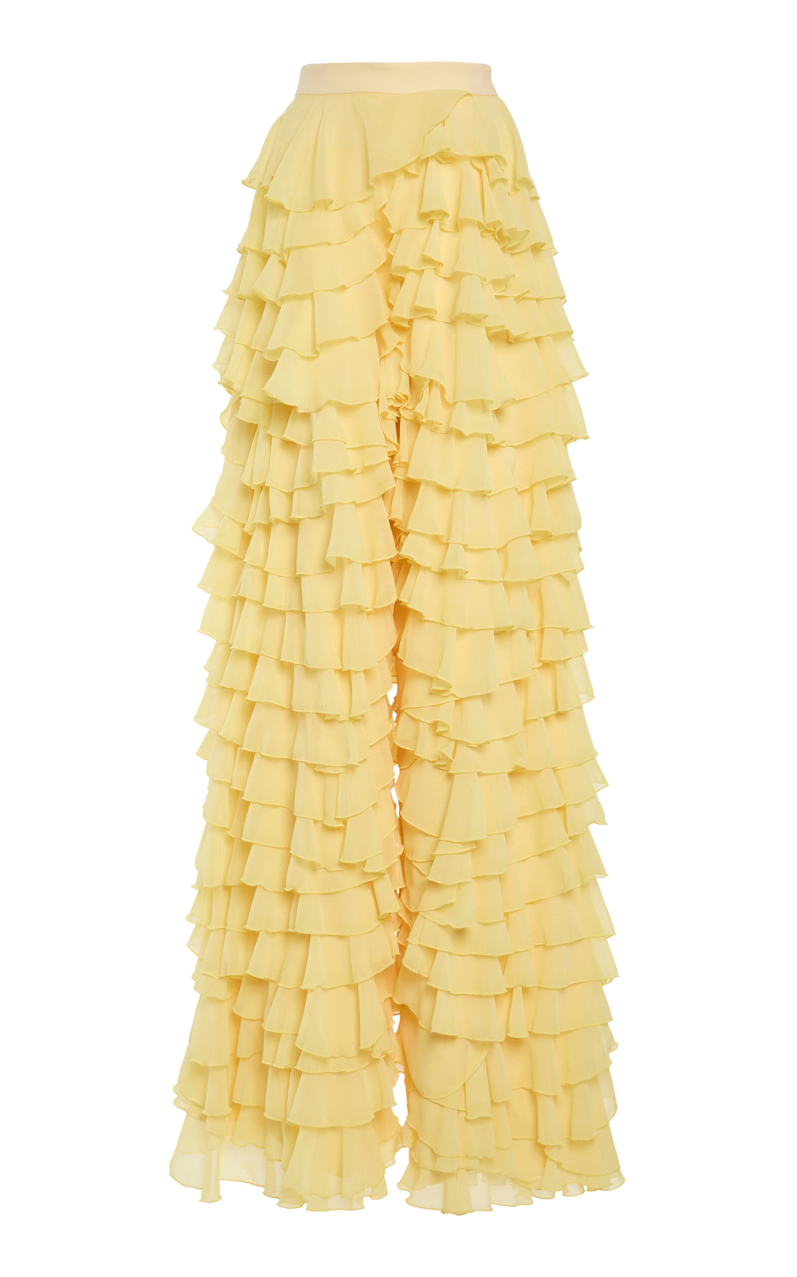 Dionnaffle Layered Ruffle Pants
