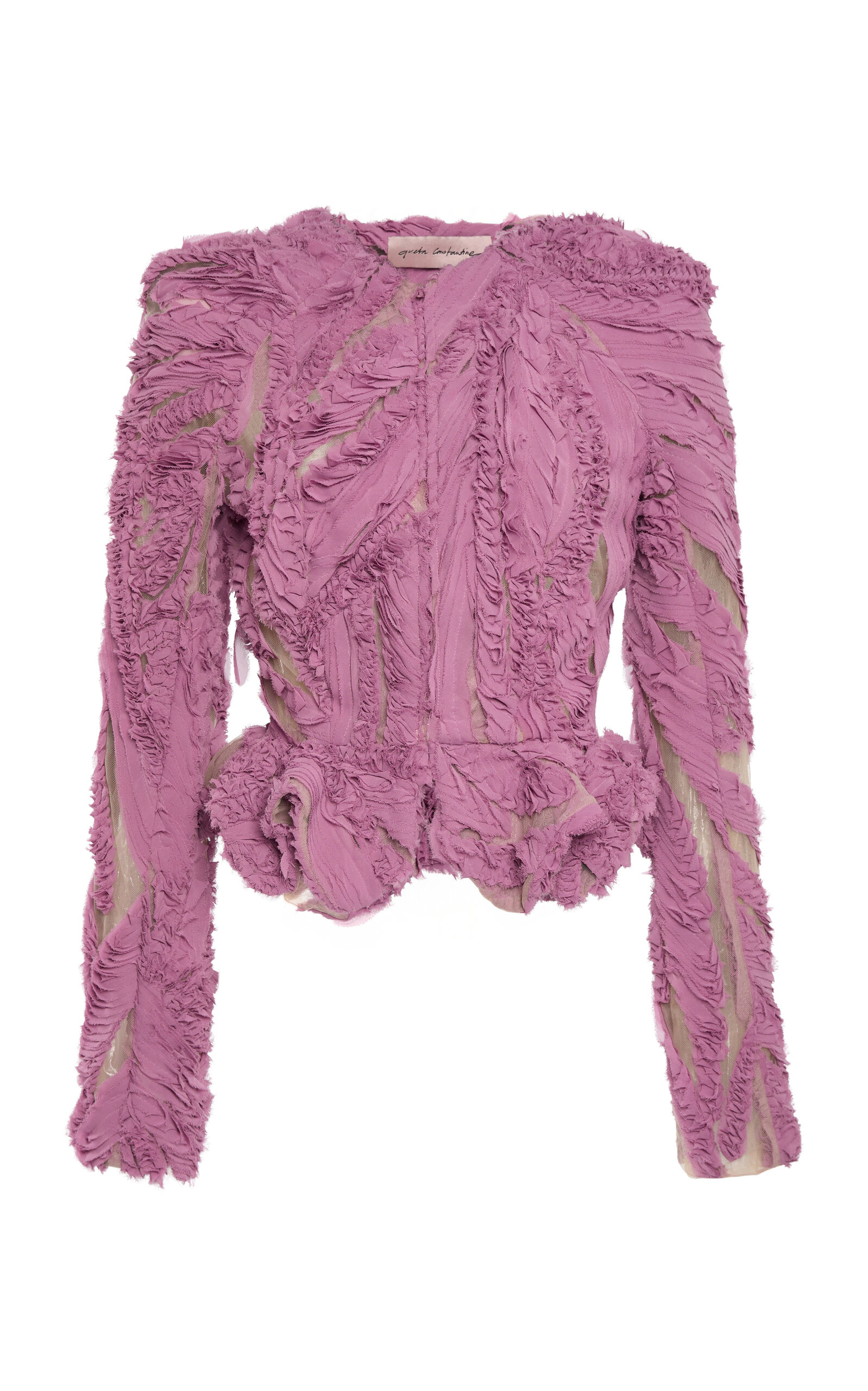 Clurpy Mesh Cropped Jacket