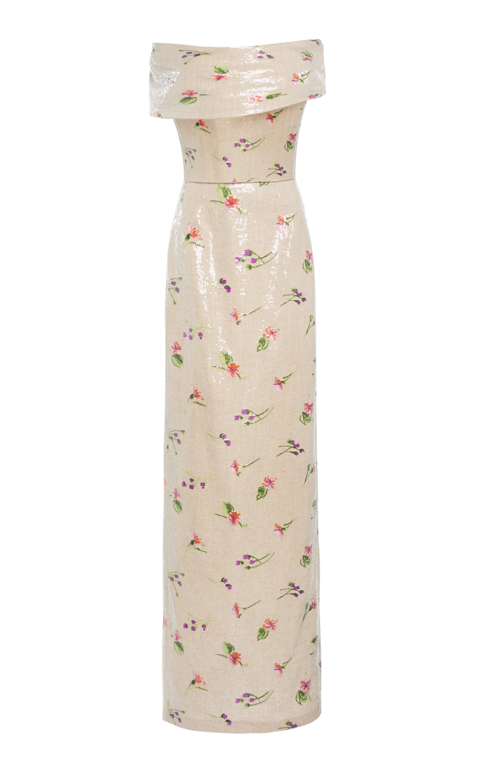 Greta Constantine Corlux Embellished Gown