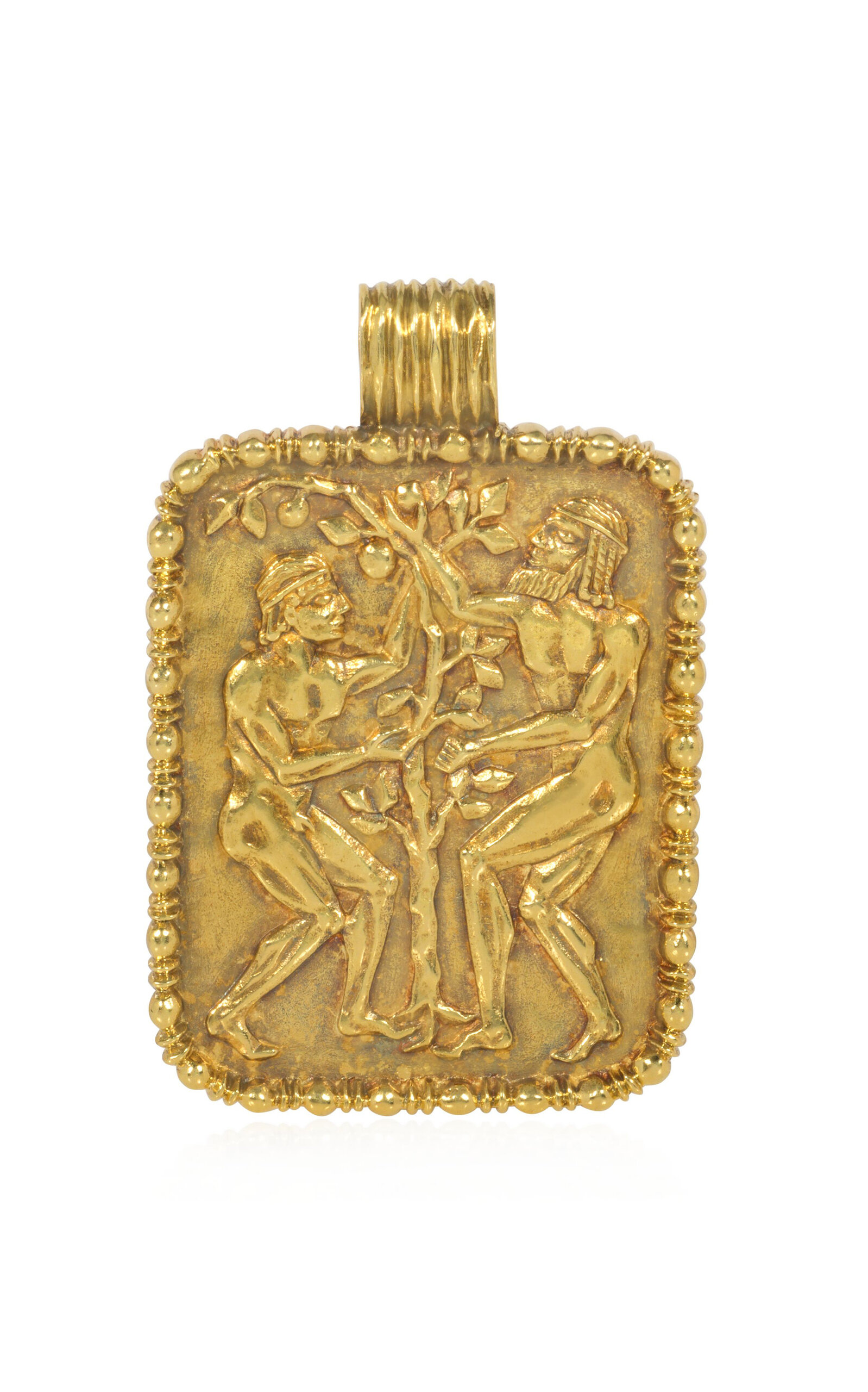 Fred; Paris Gemini Zodiac 18K Yellow Gold Pendant