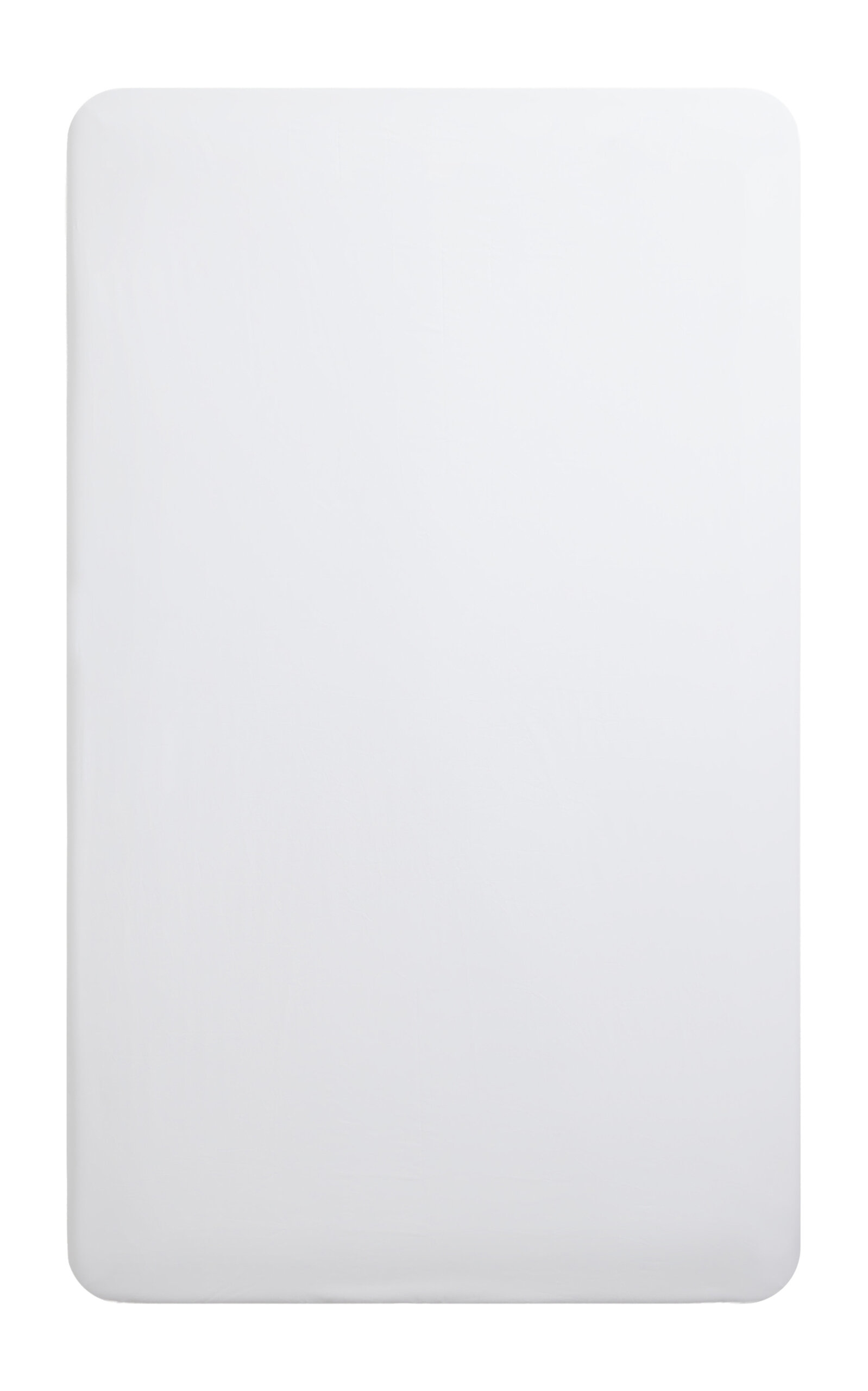 Magniberg Mother Queen Pima Cotton Fitted Sheet In White