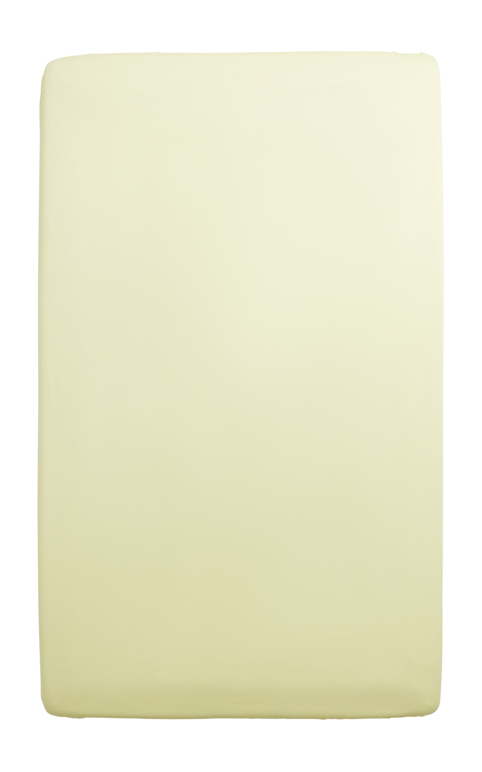 Magniberg Mother Queen Pima Cotton Fitted Sheet In Yellow