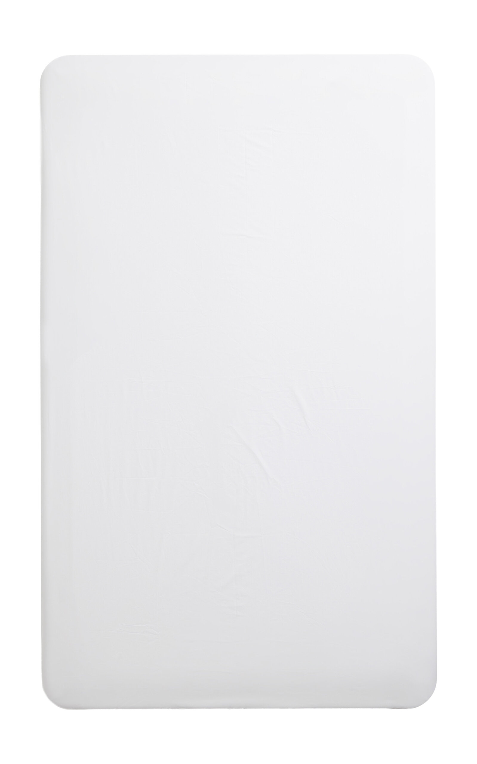 Magniberg Mother Queen Pima Cotton Fitted Sheet In White