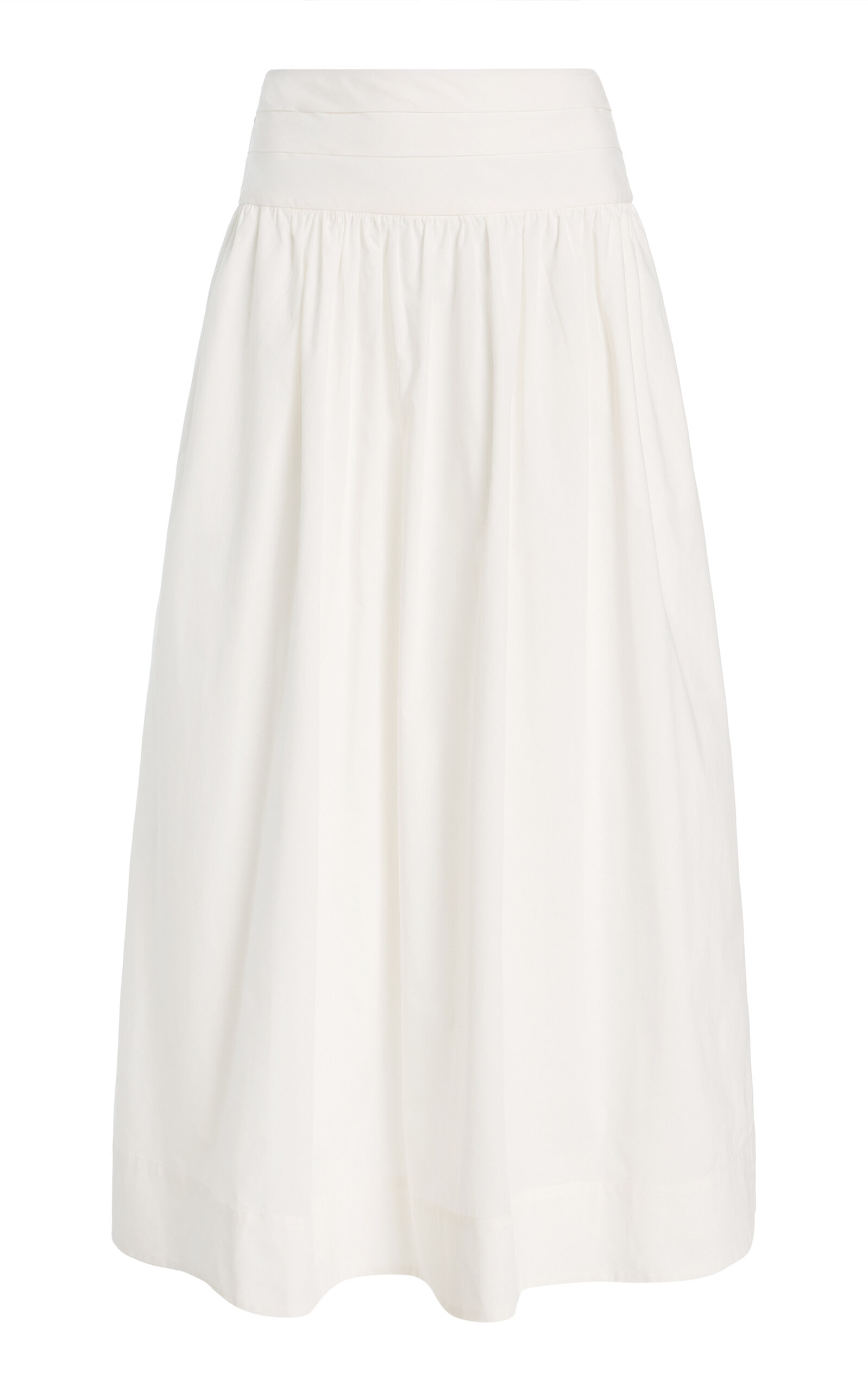 Posse Rue Cotton Halter Top In White