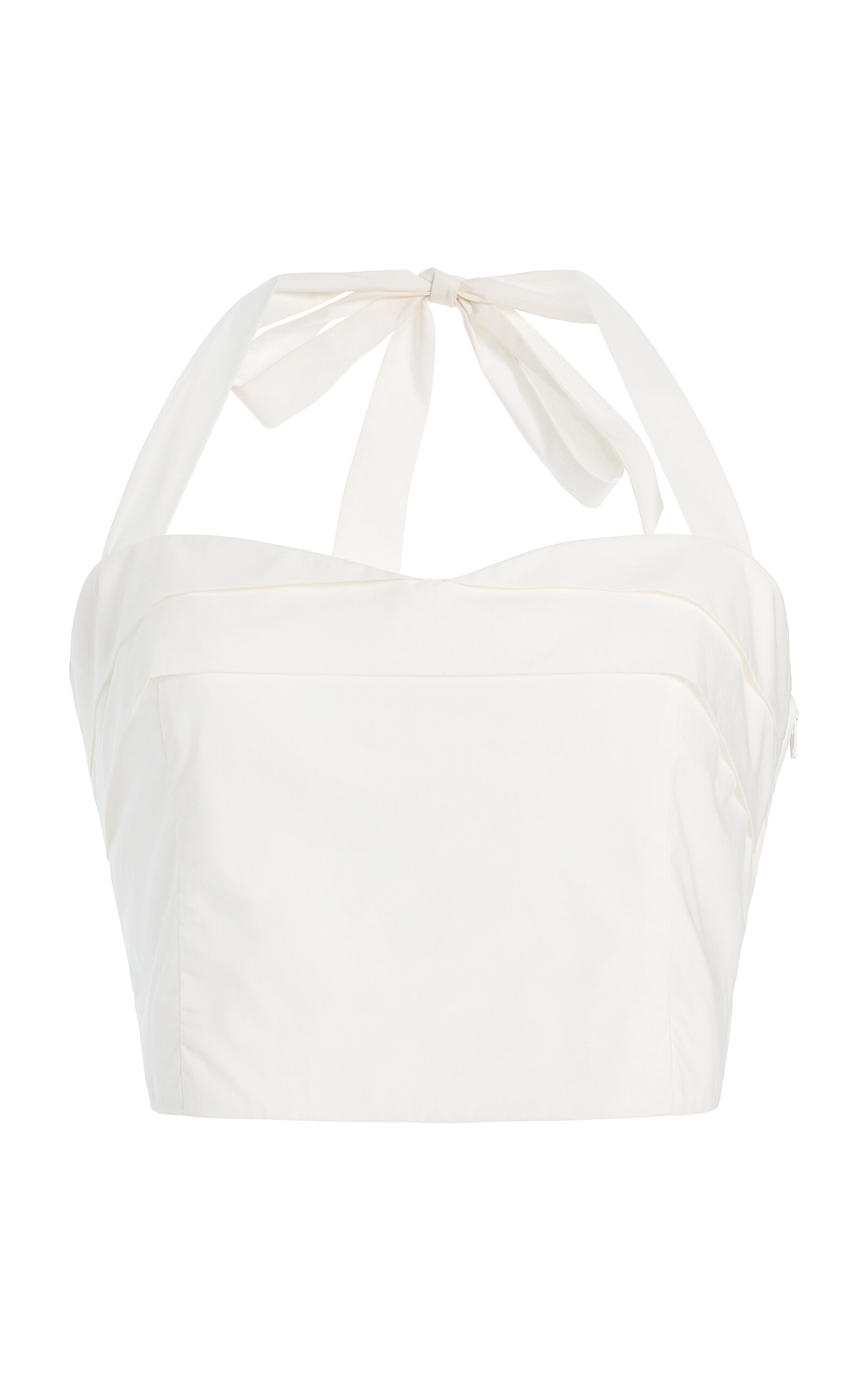 Posse Rue Cotton Maxi Skirt In White