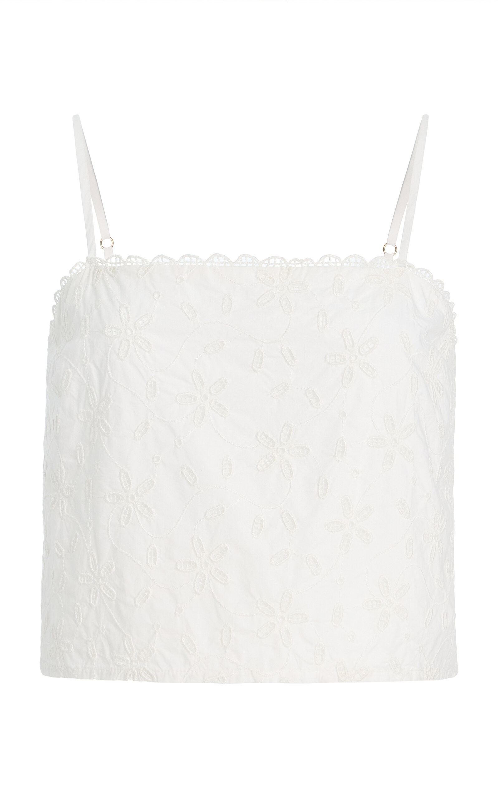 Posse Salma Eyelet Cotton Top - Moda Operandi