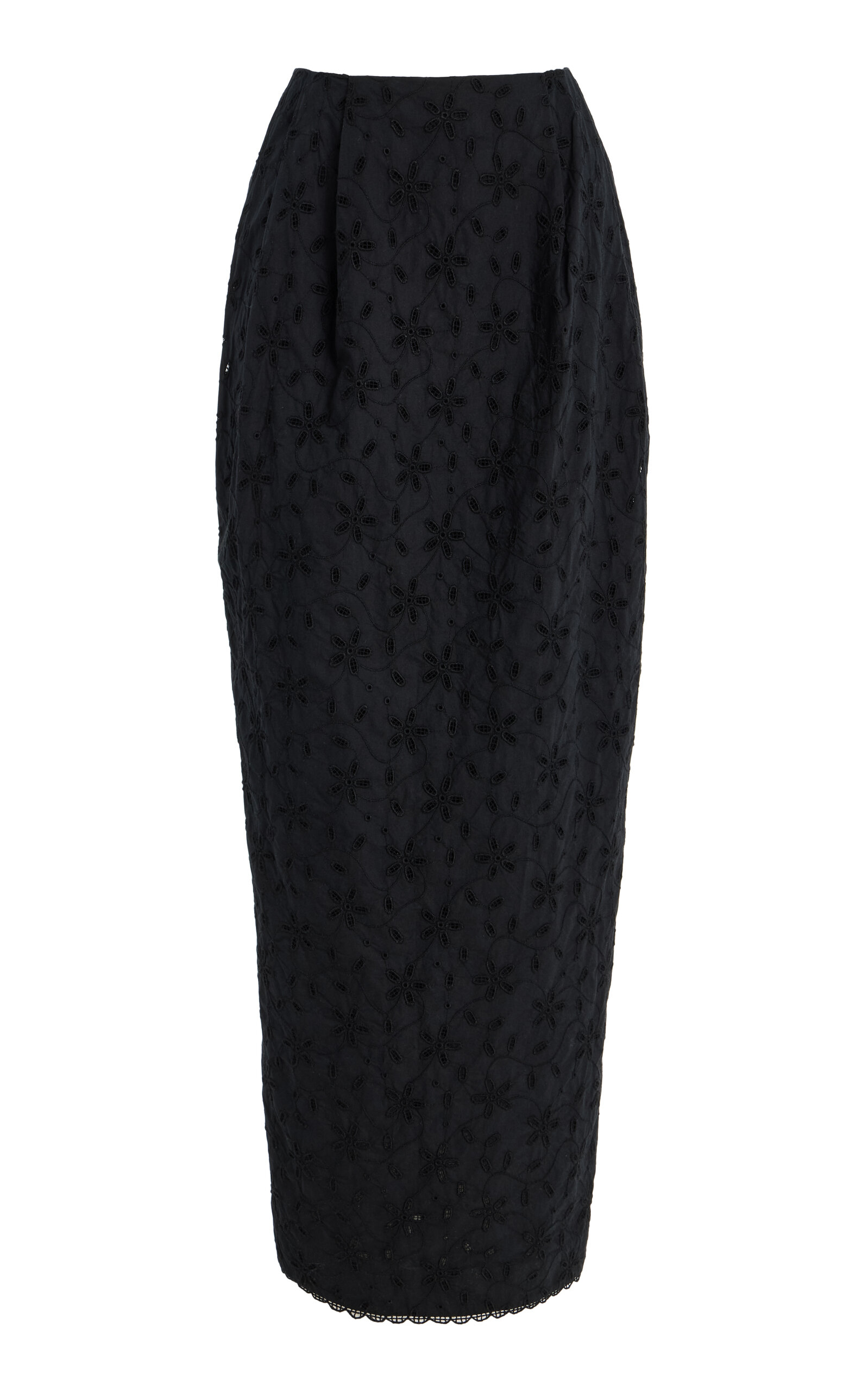 Posse Salma Eyelet Cotton Maxi Skirt - Moda Operandi