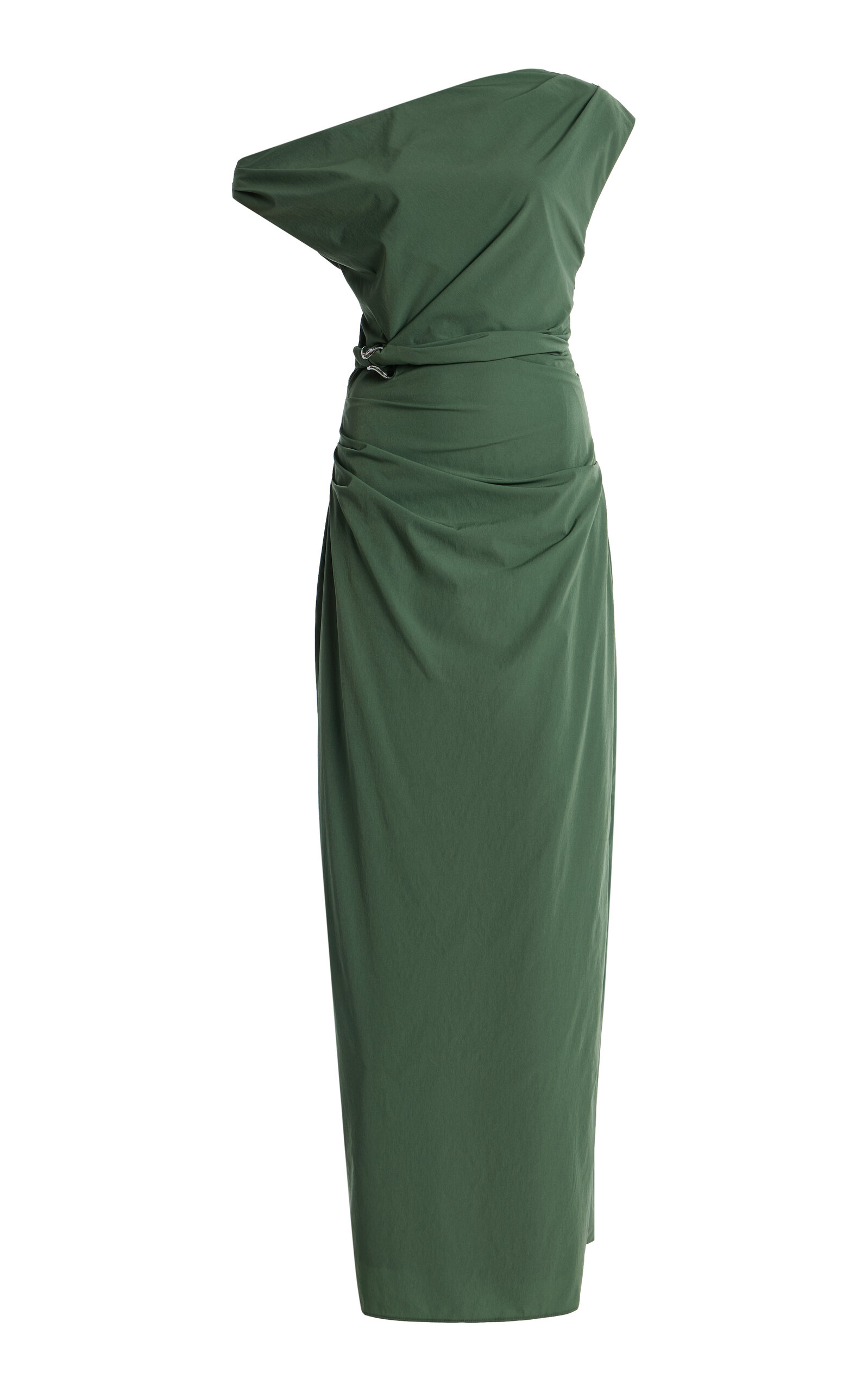 Sir Exclusive Sol Off Shoulder Gown In Green