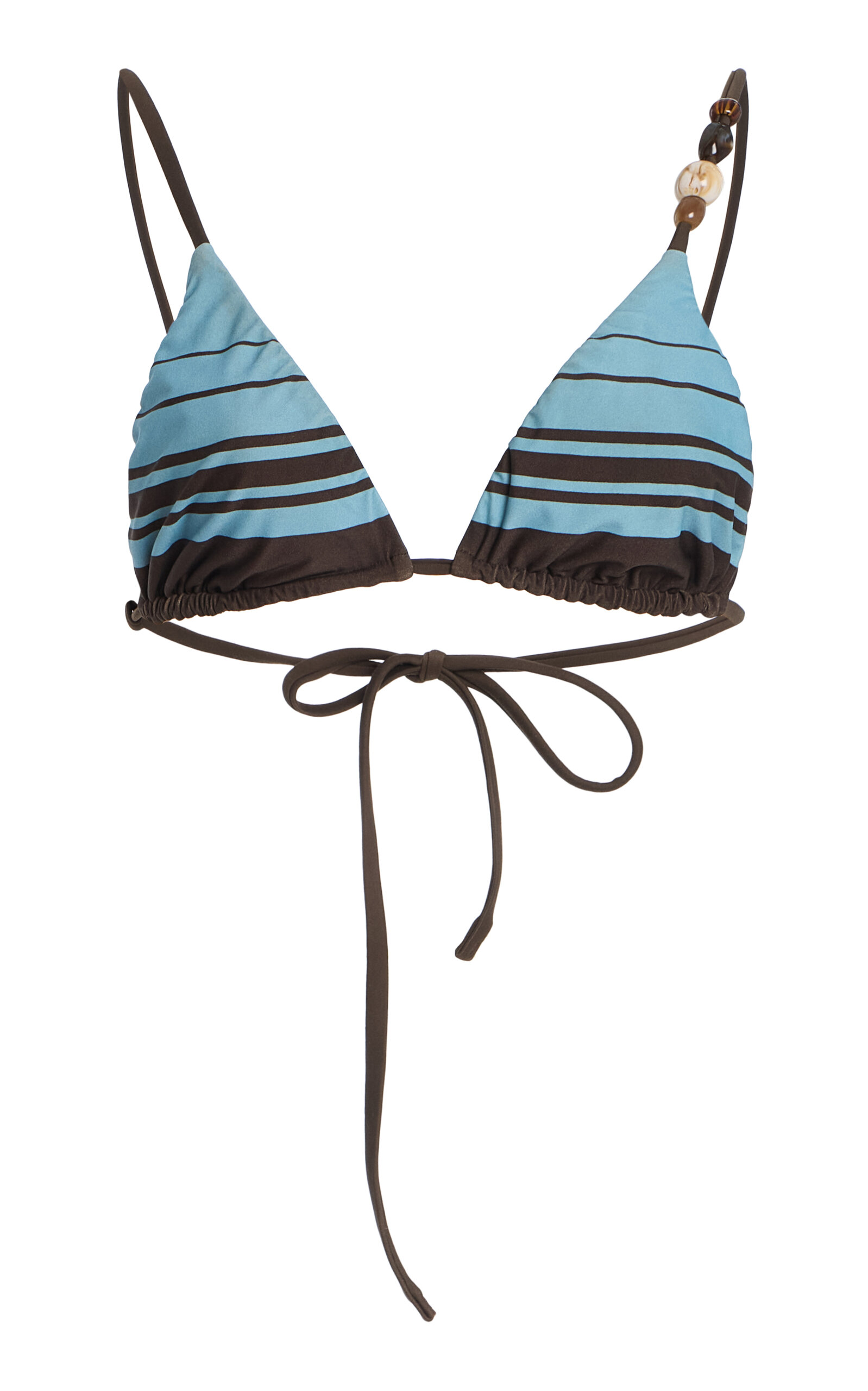 Sir Rioja String Triangle Top In Blue