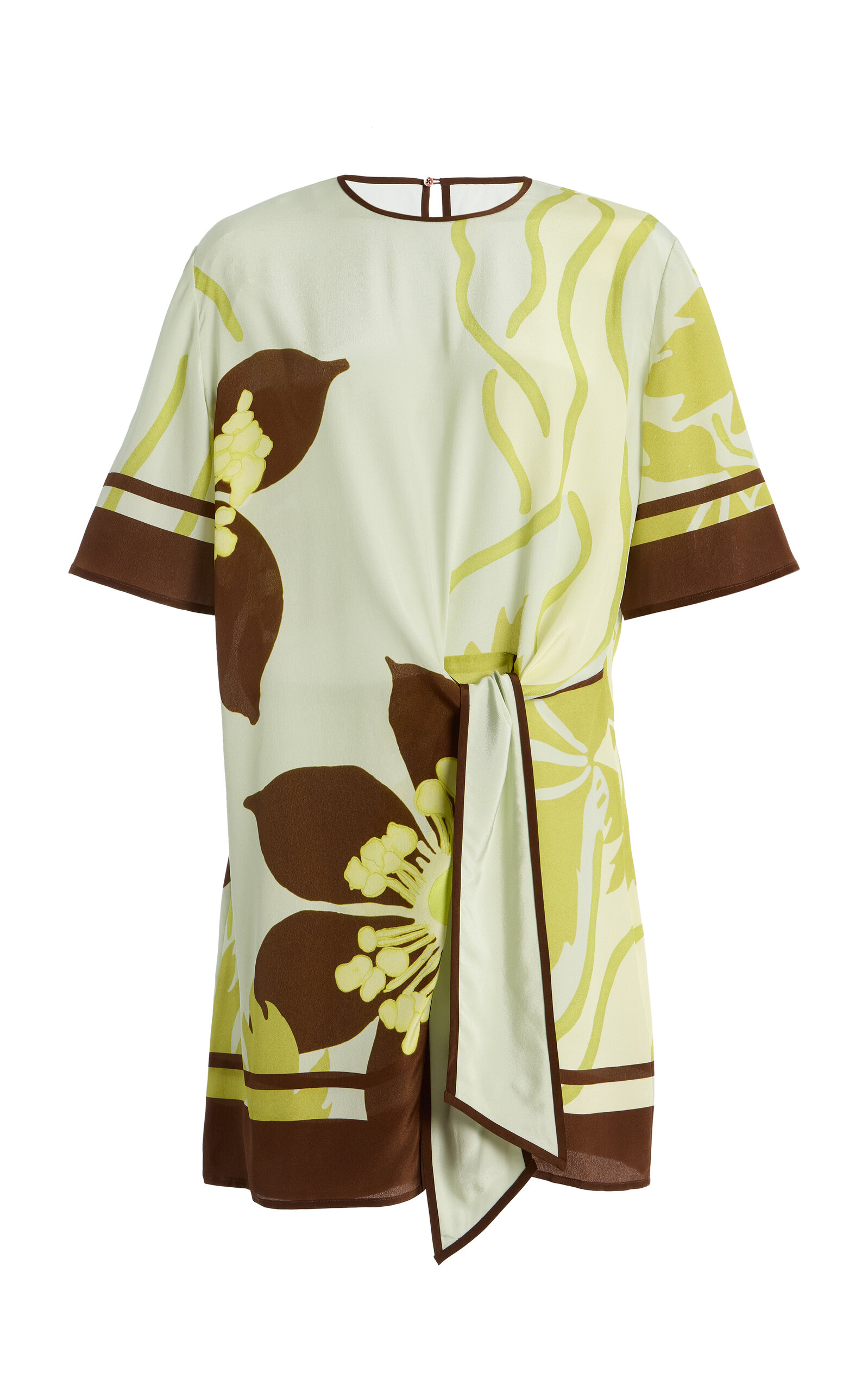 Sir Almara Silk Mini Dress In Multi