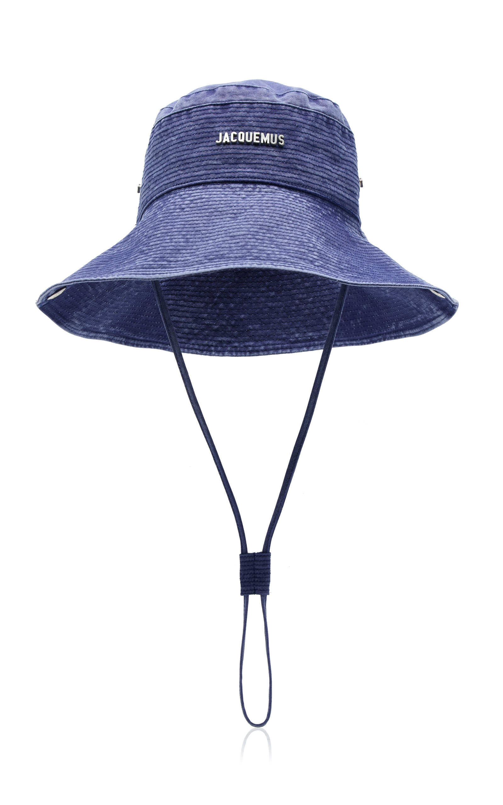 Jacquemus The De-nimes Bob Cotton Hat In Blue