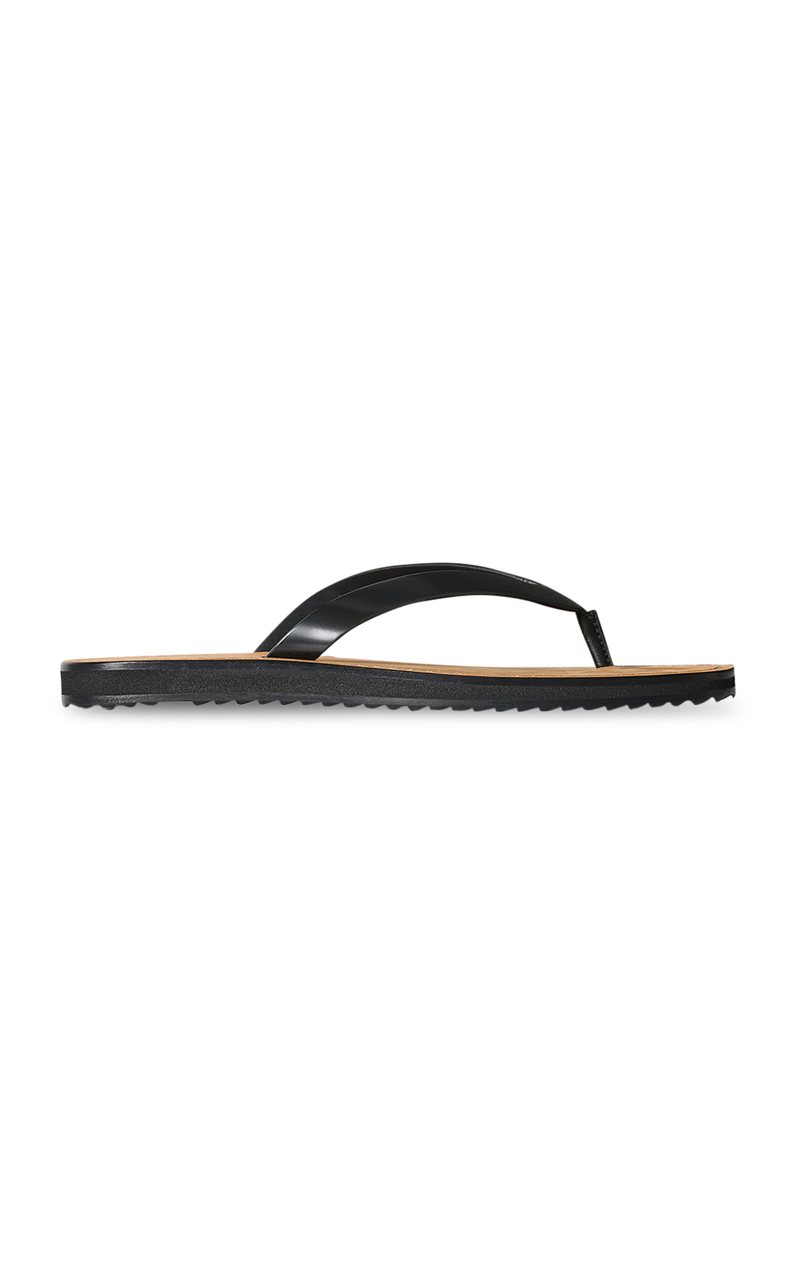 City Leather Flip Flop Sandals