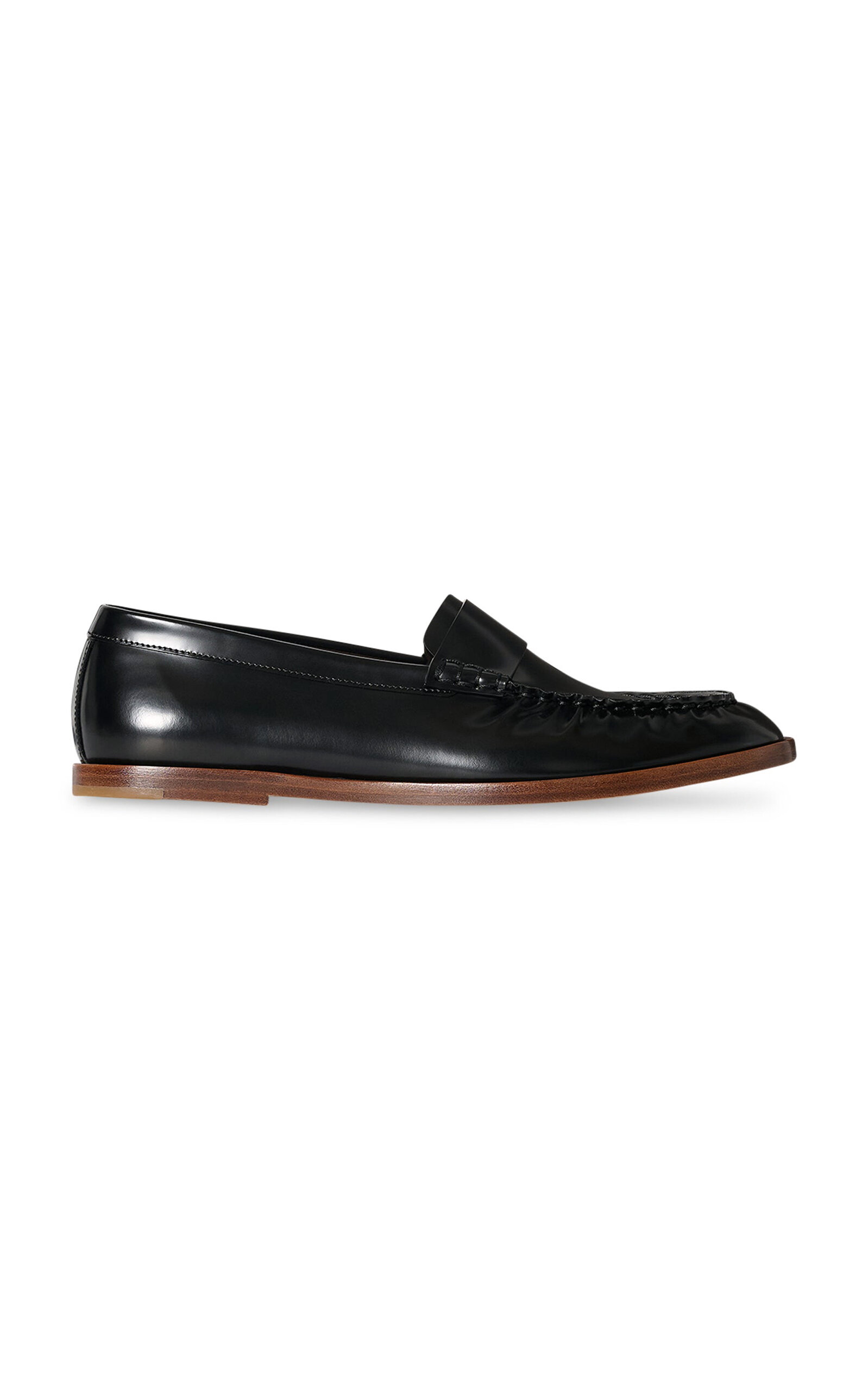 The Row Mens Leather Loafers