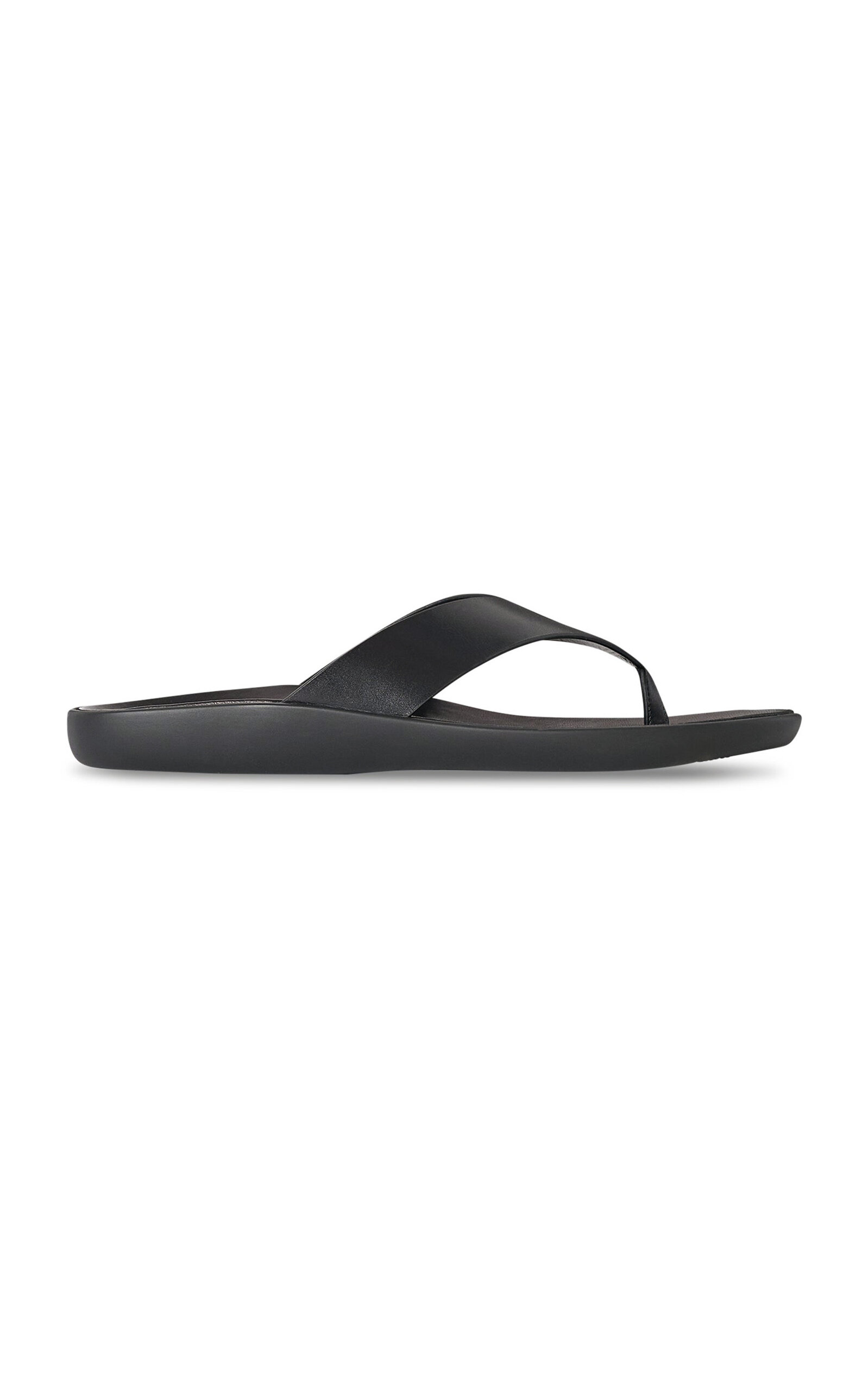 The Row Leger Leather Thong Sandals