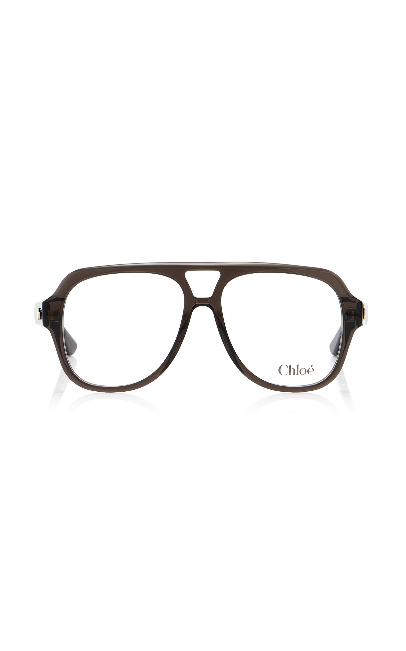 Chloé Salomé Aviator-Frame Acetate Glasses