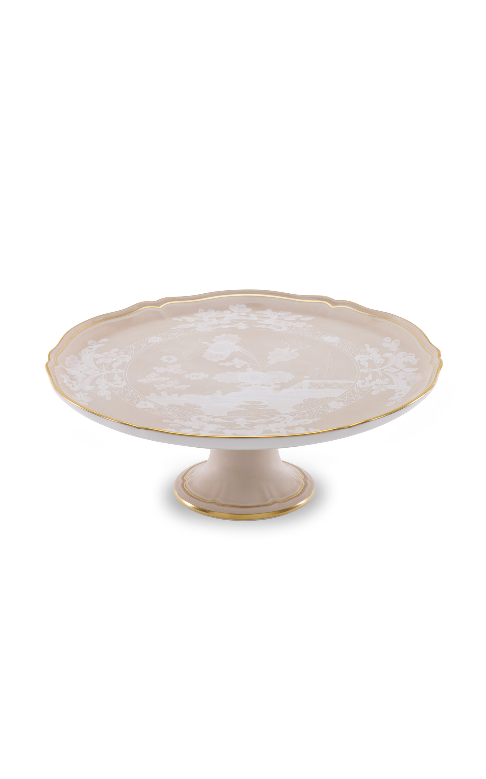 Ginori 1735 Oriente Italiano Cake Stand - Off-White