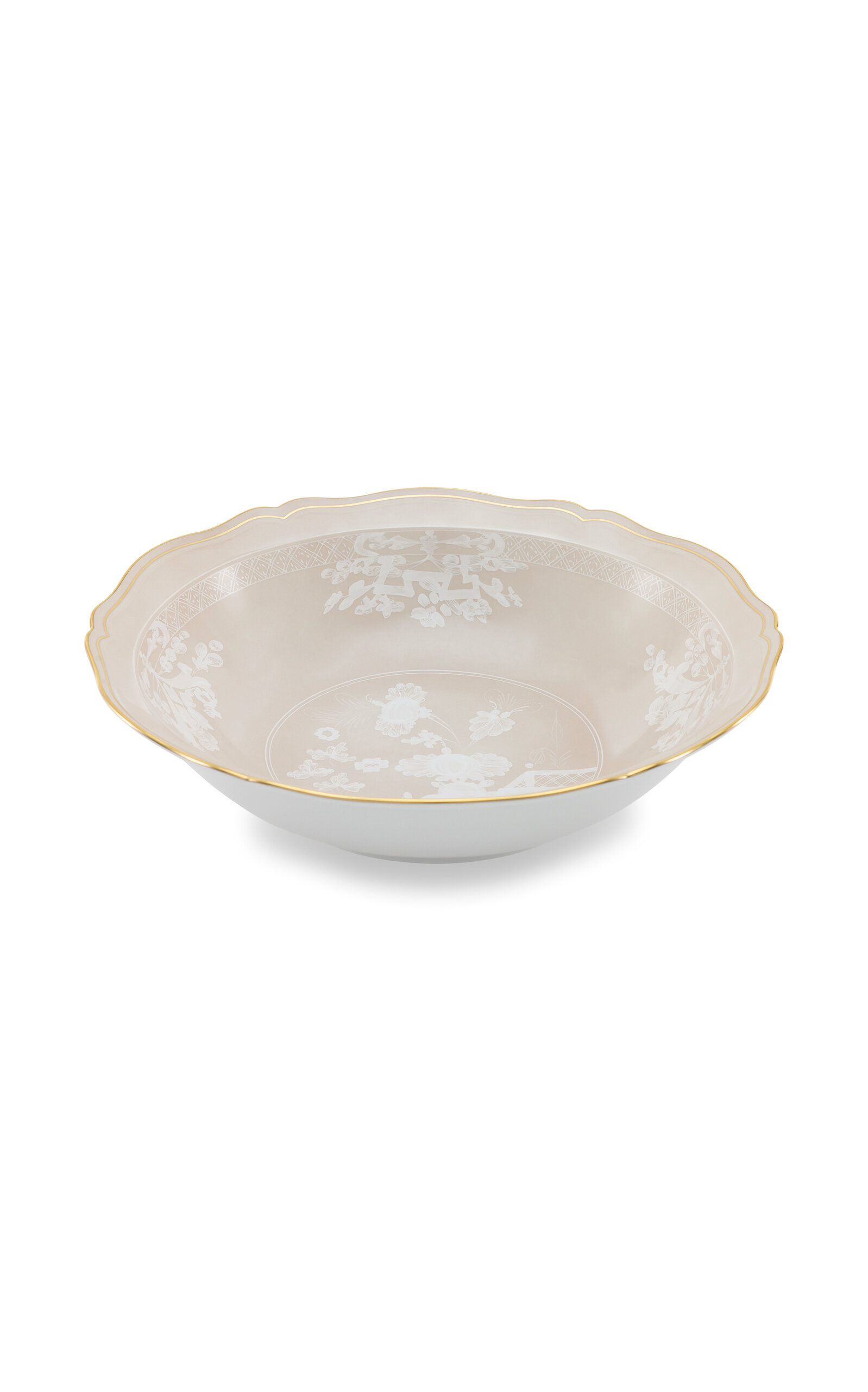 Ginori 1735 Oriente Italiano Large Salad Bowl - Off-White