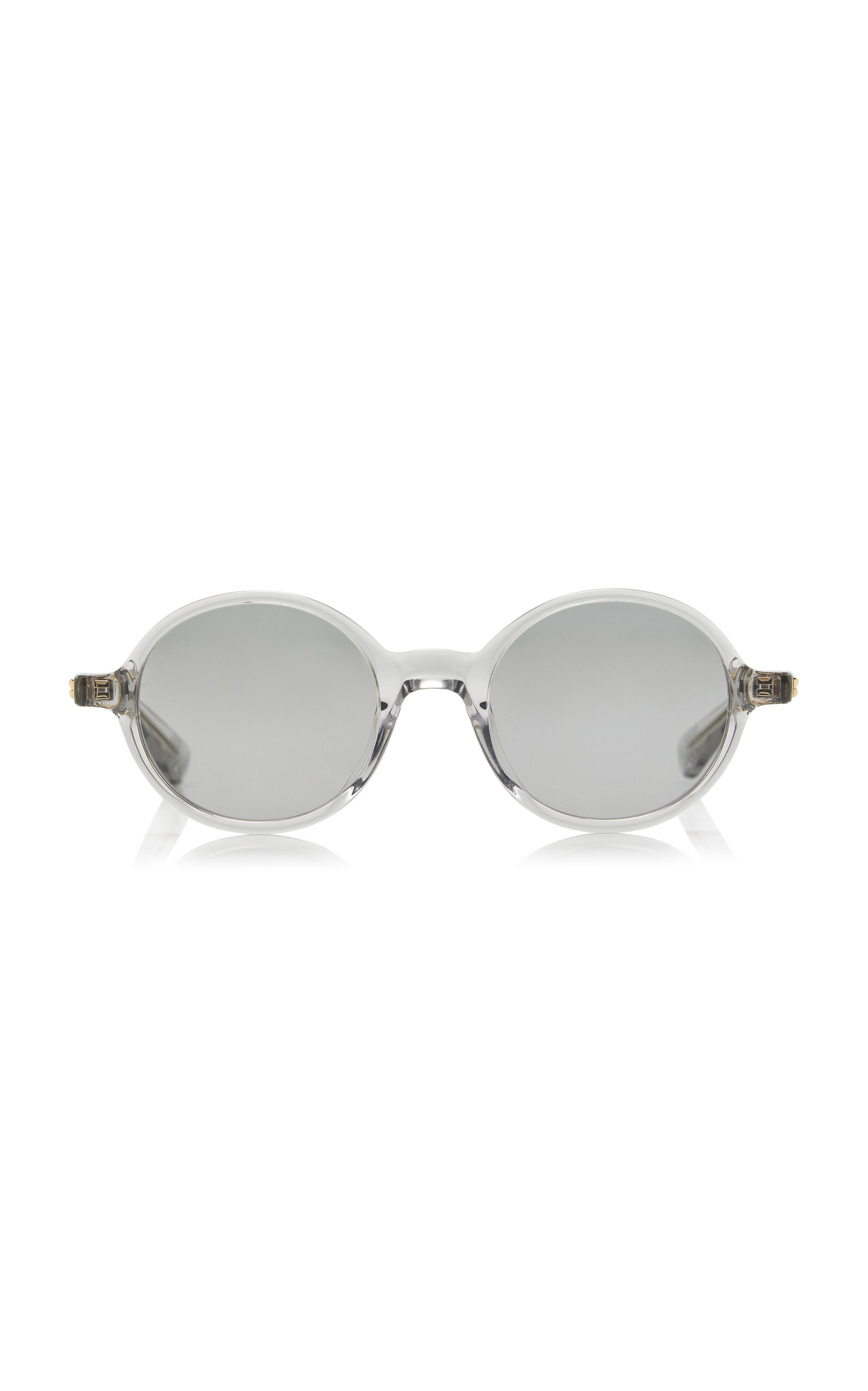 Bottega Veneta Round-Frame Acetate Sunglasses
