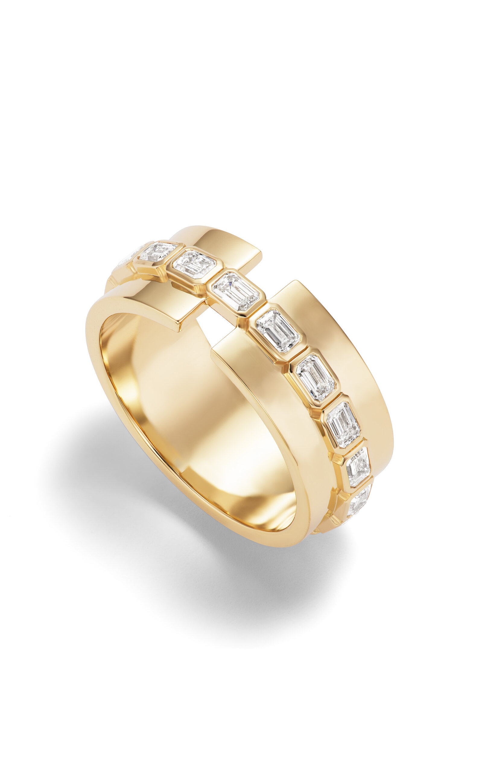 14K Yellow Gold Open Ring
