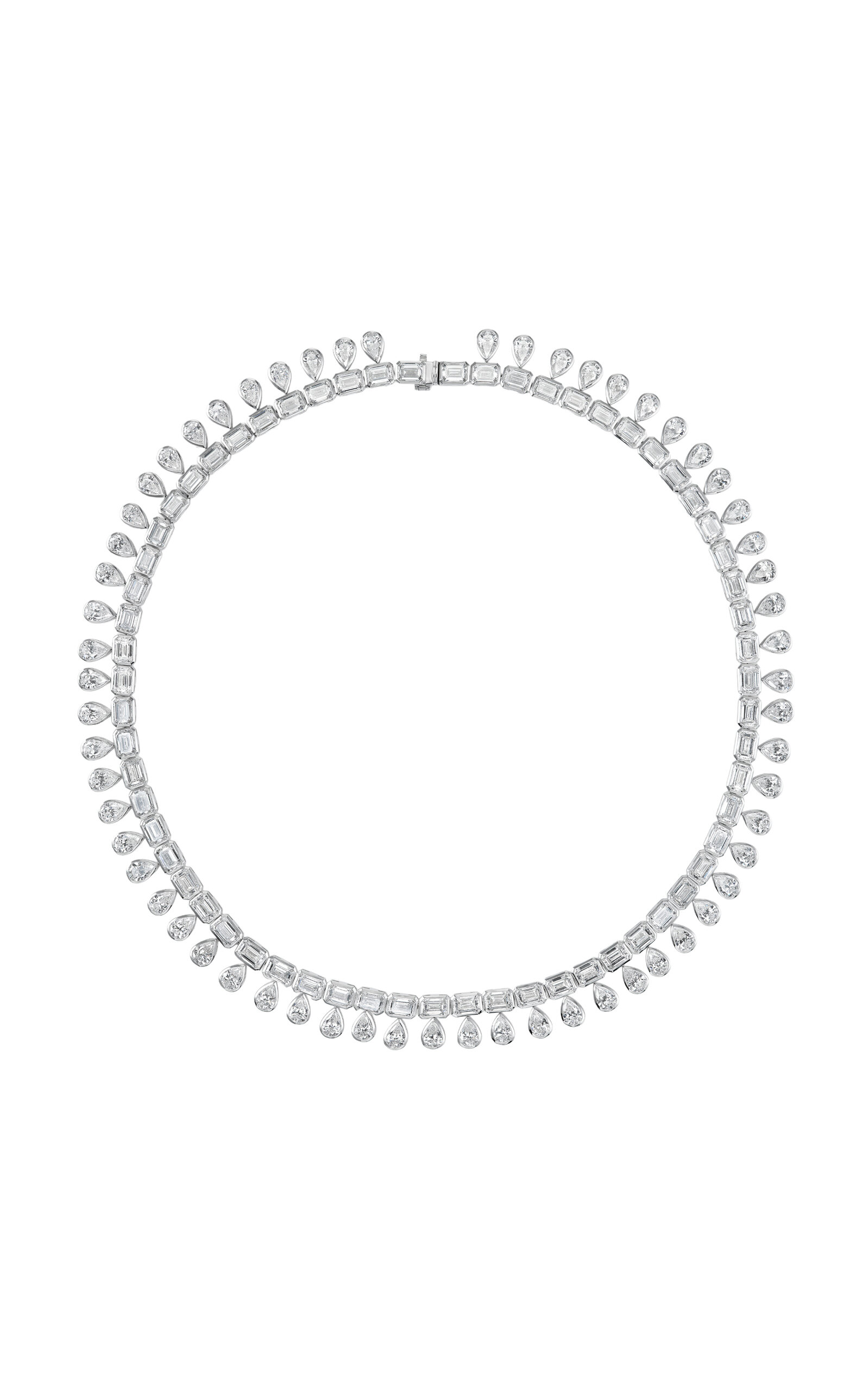14K White Gold The Duality Necklace