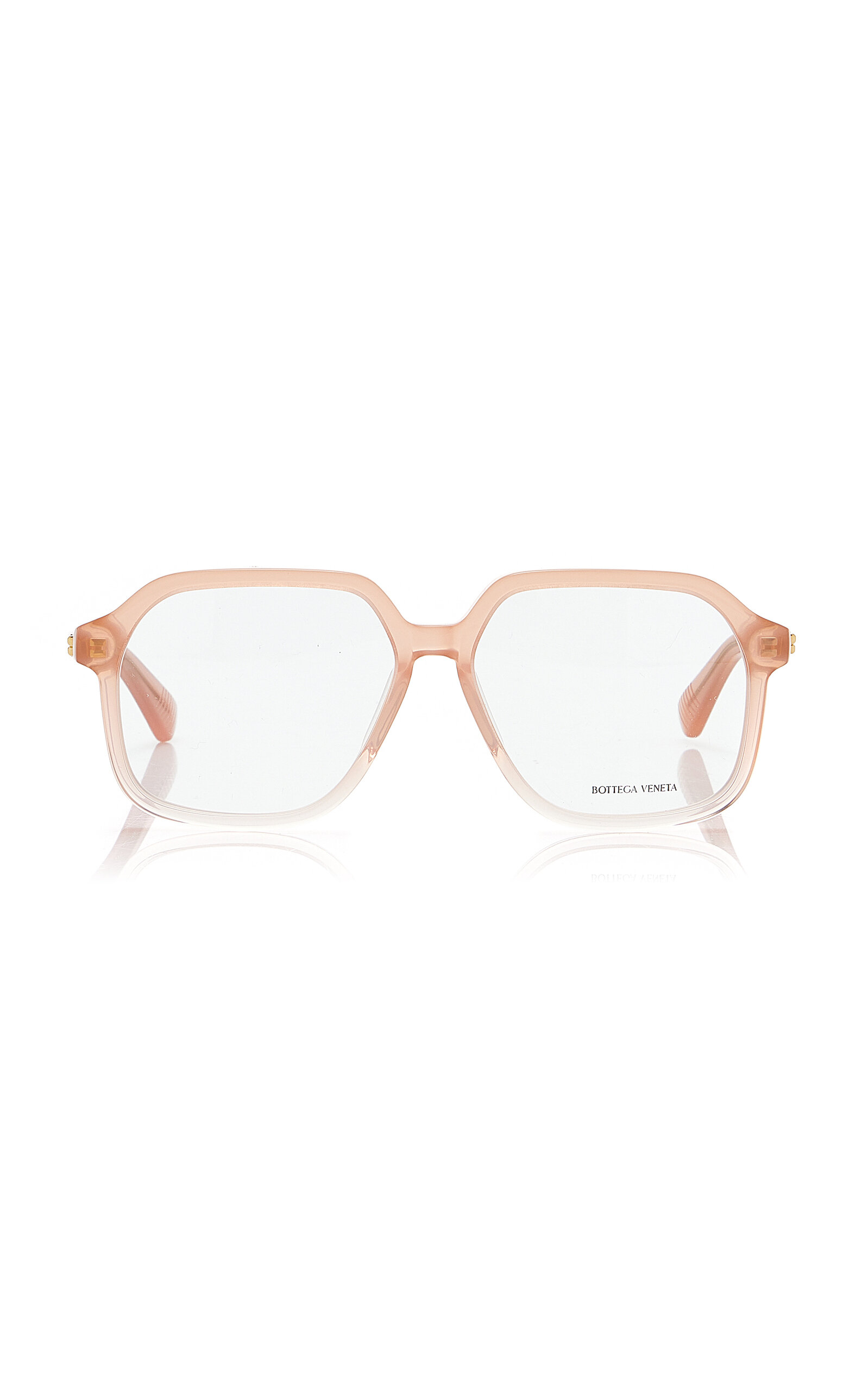 Bottega Veneta Square-Frame Acetate Glasses