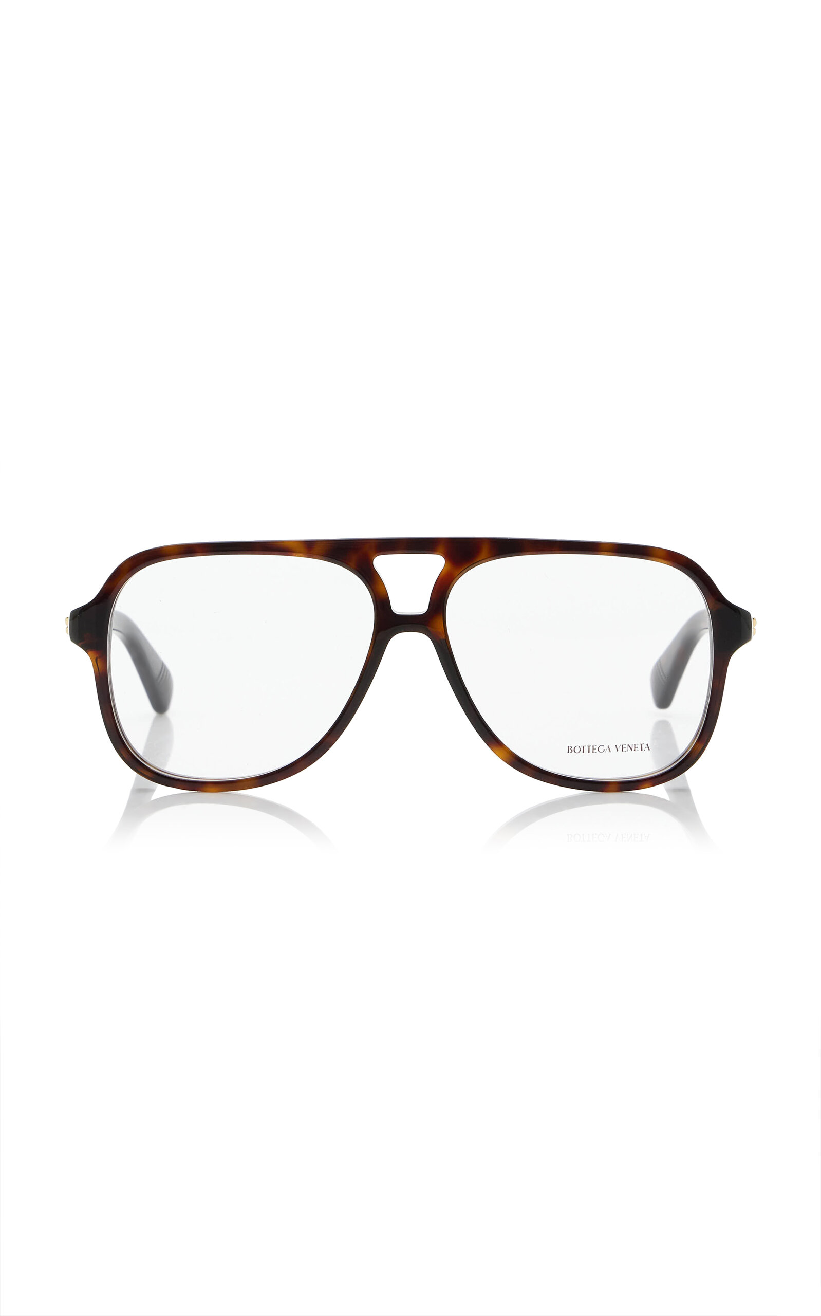 Bottega Veneta Aviator-Frame Acetate Glasses