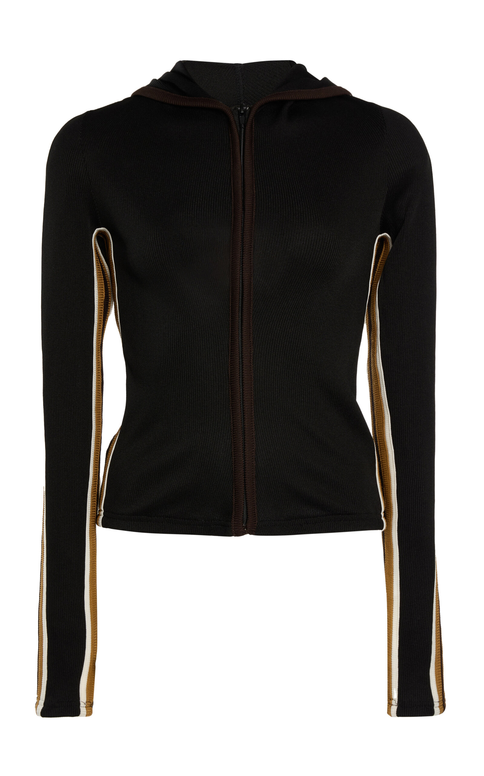 Christopher Esber Verner Multi Bind Ribbed Hoodie