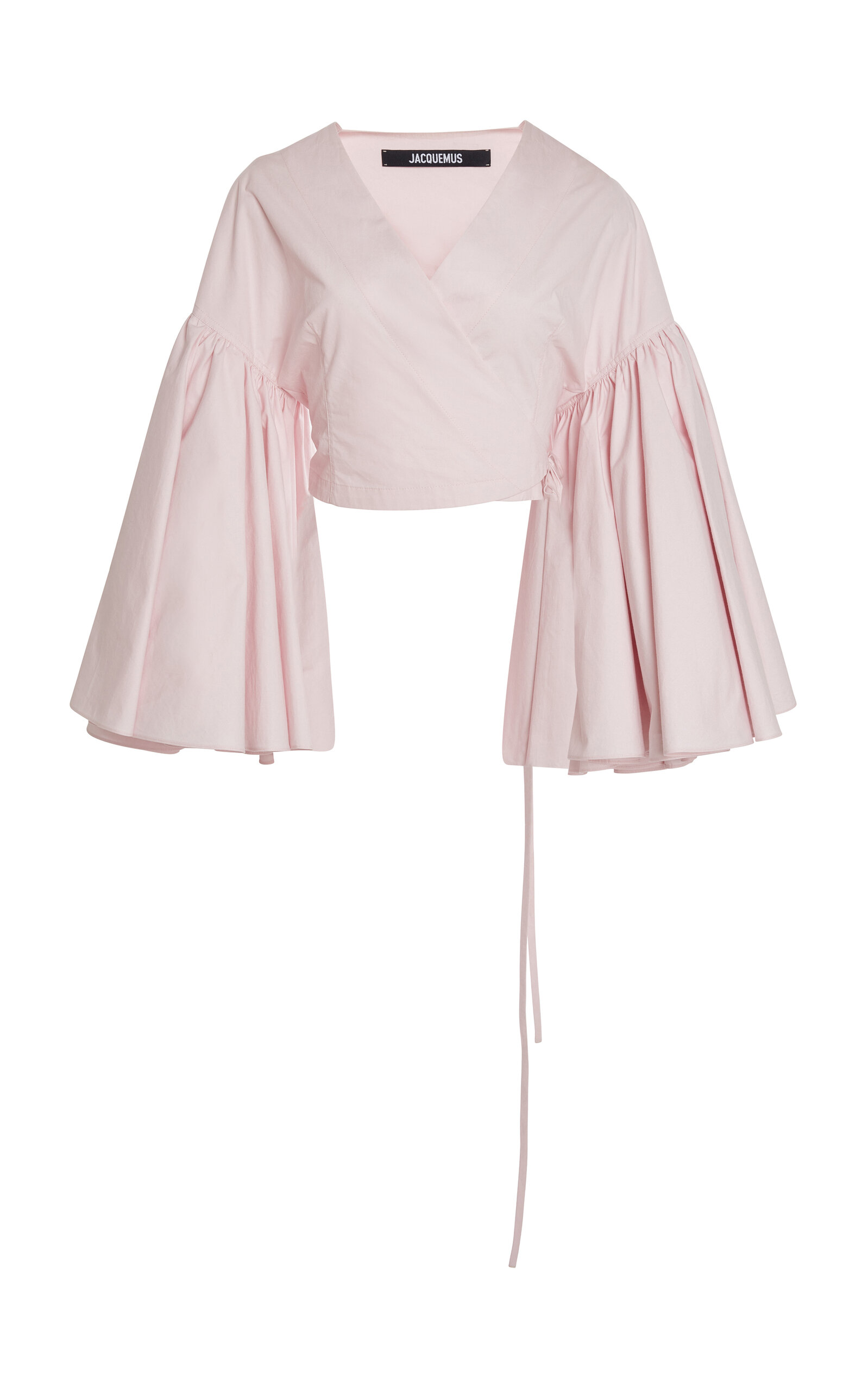 Jacquemus The Paysan Cotton Wrap Top