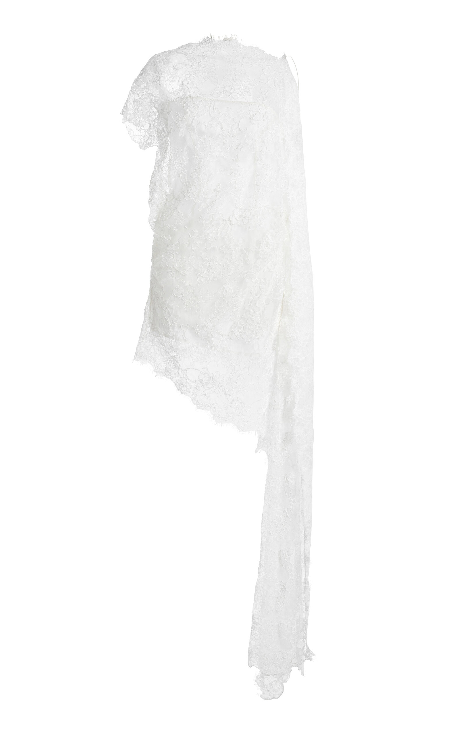 Christopher Esber Floating Lace Mini Dress