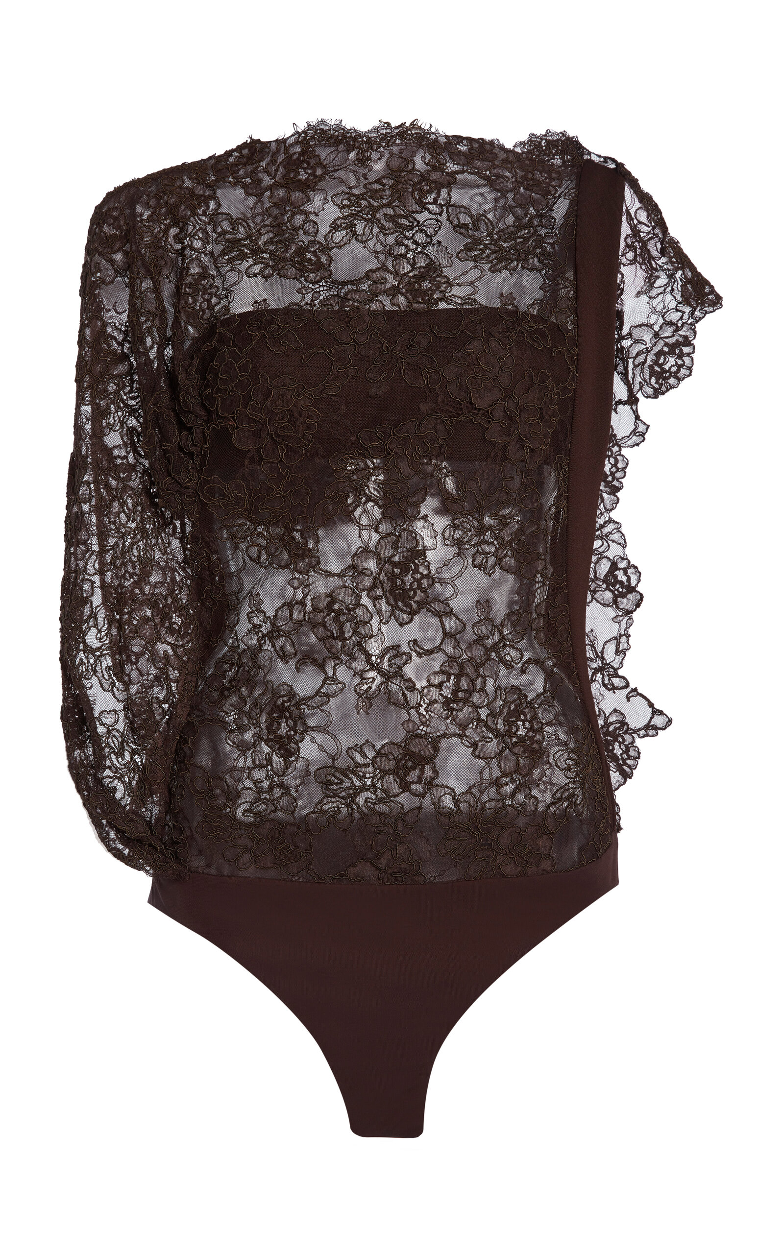 Christopher Esber Mahara Floating Lace Bodysuit