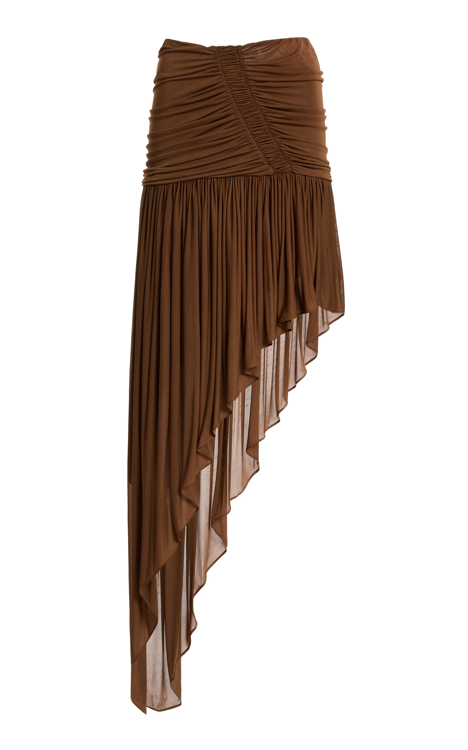 Christopher Esber Orion Swept Ruched Mini Skirt