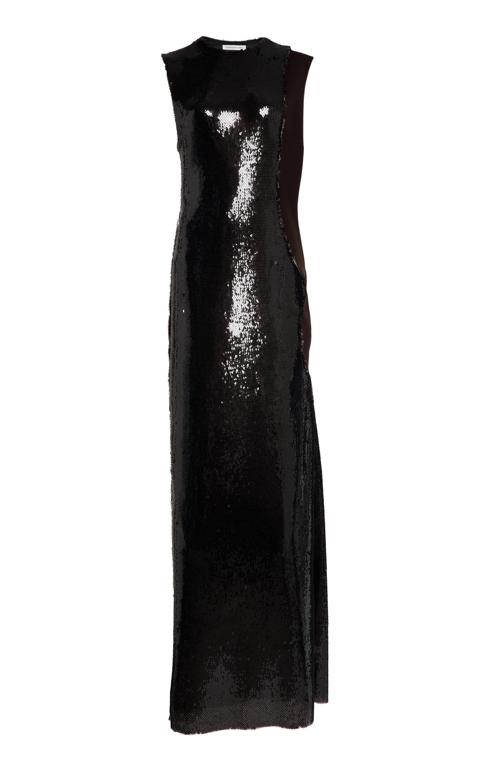 Christopher Esber Opaline Infinity Sequinned Maxi Dress