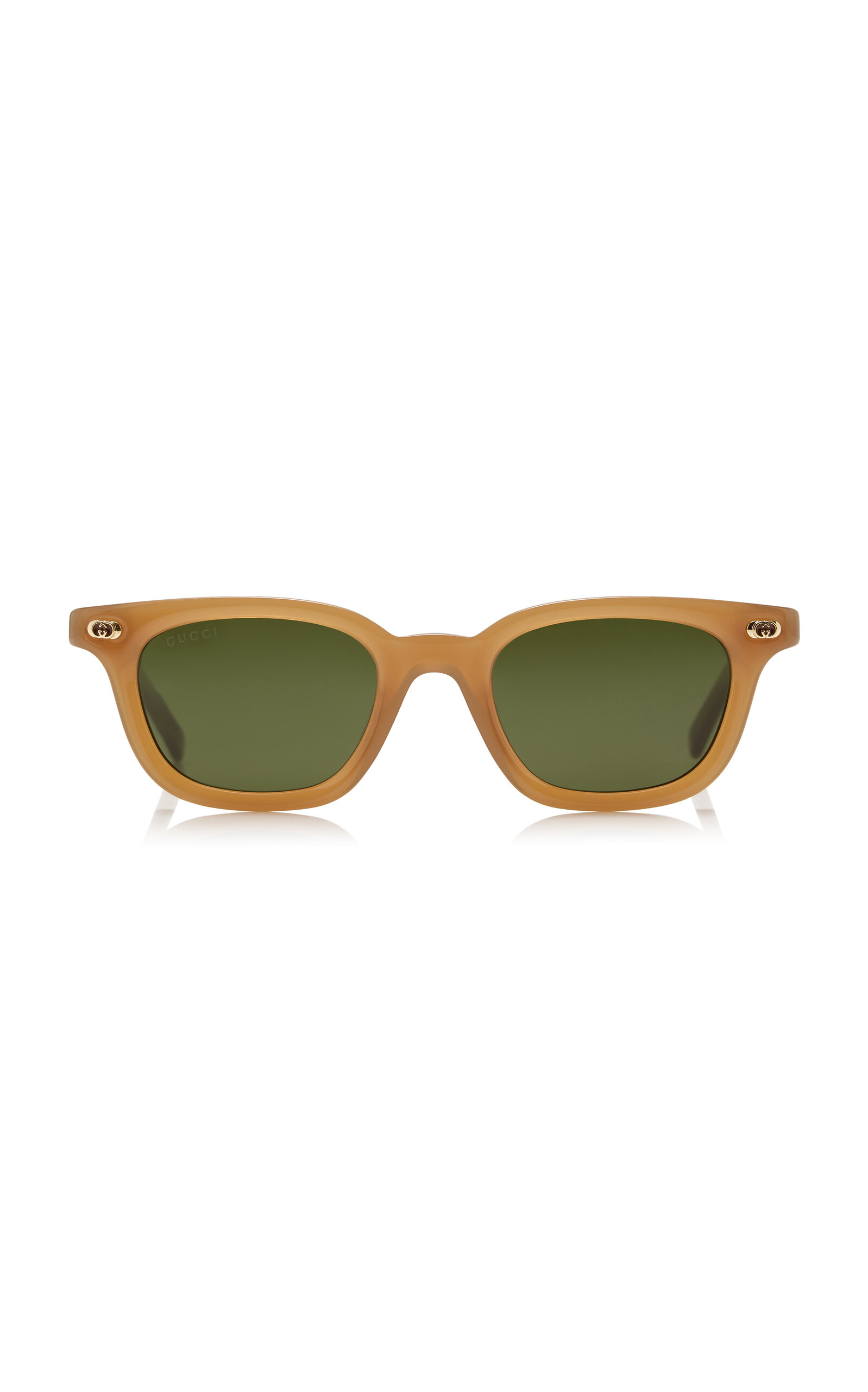 Gucci Rectangle-Frame Acetate Sunglasses