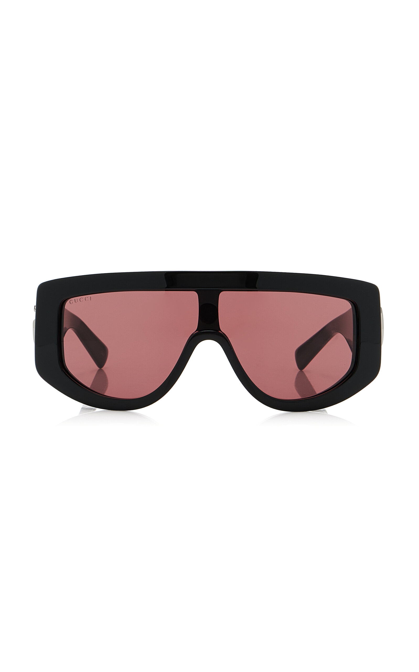 Gucci Mask-Frame Acetate Sunglasses