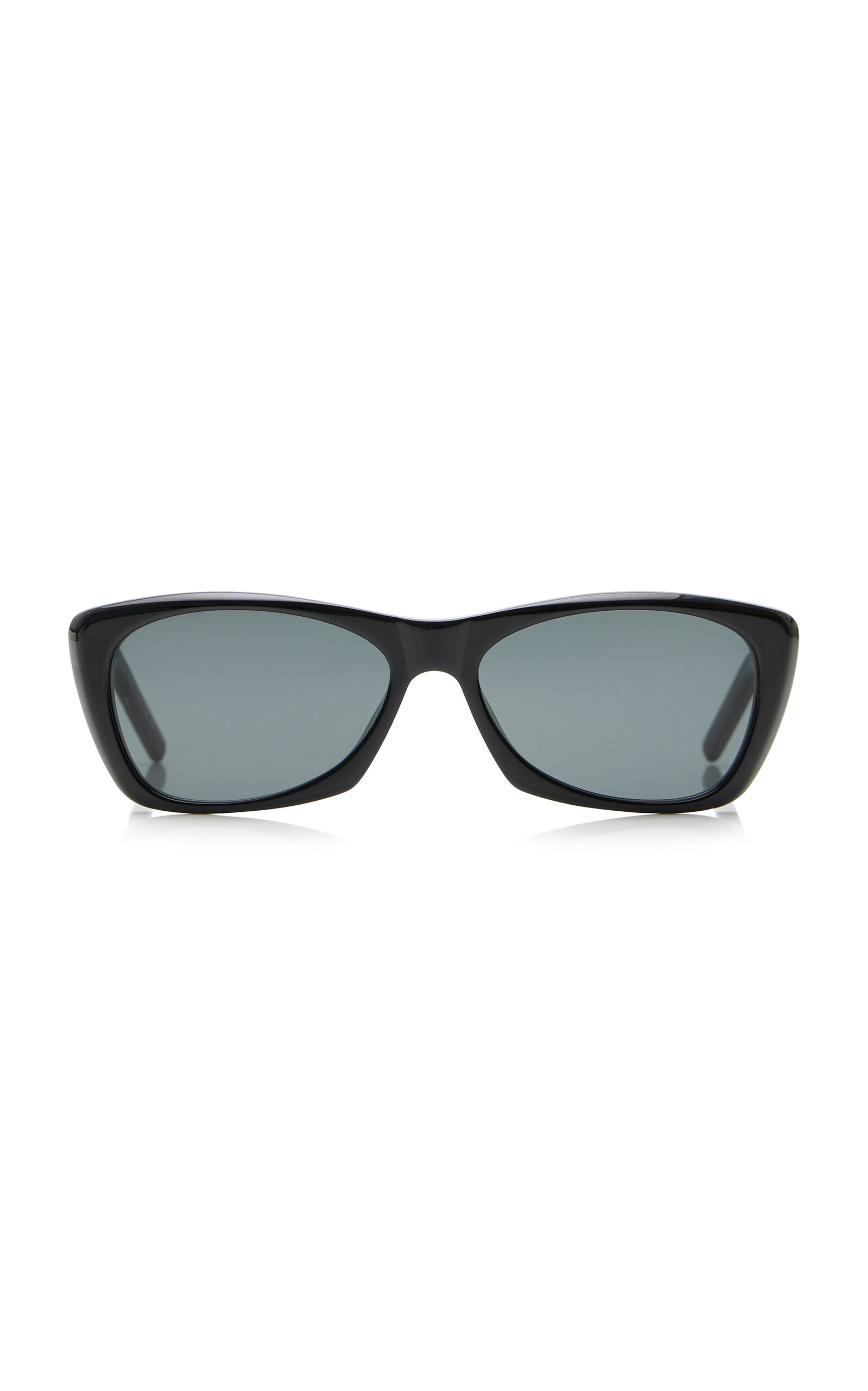 Saint Laurent Rectangle-Frame Acetate Sunglasses