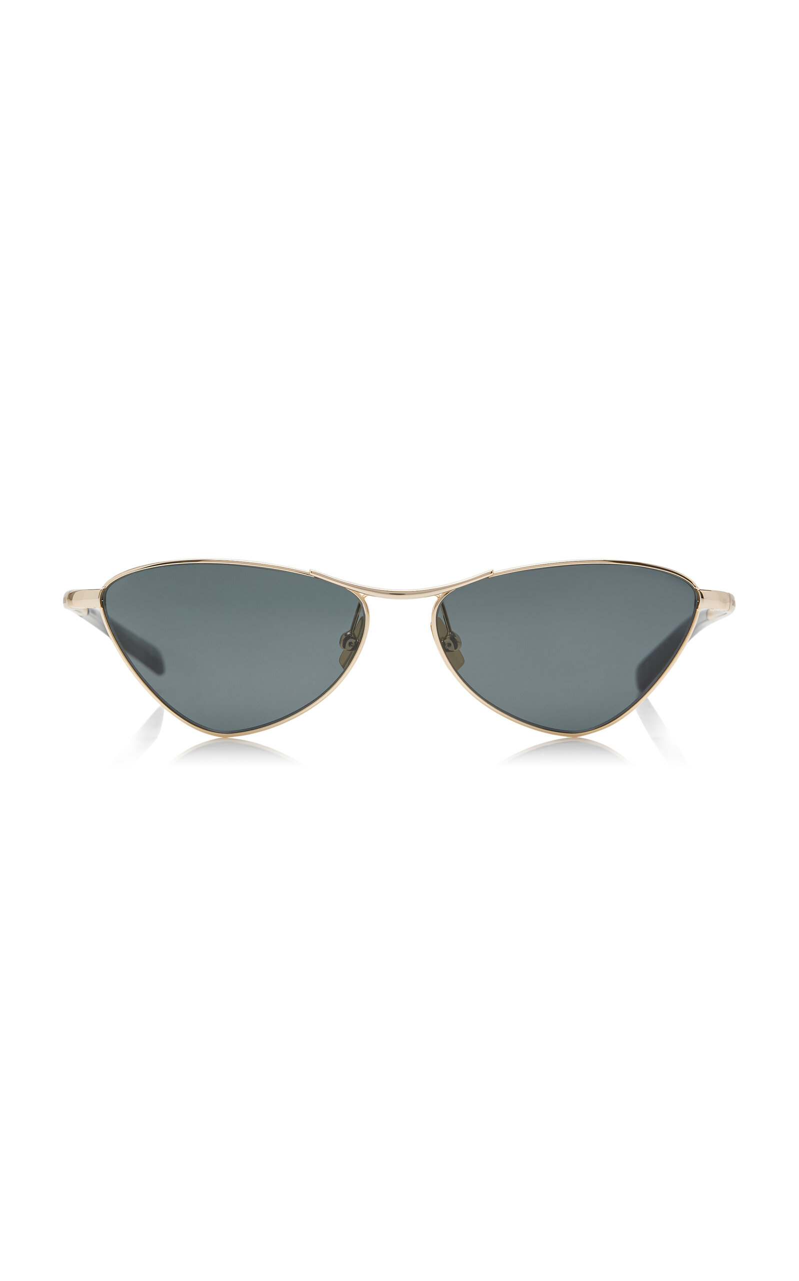 Saint Laurent D-Frame Metal Sunglasses